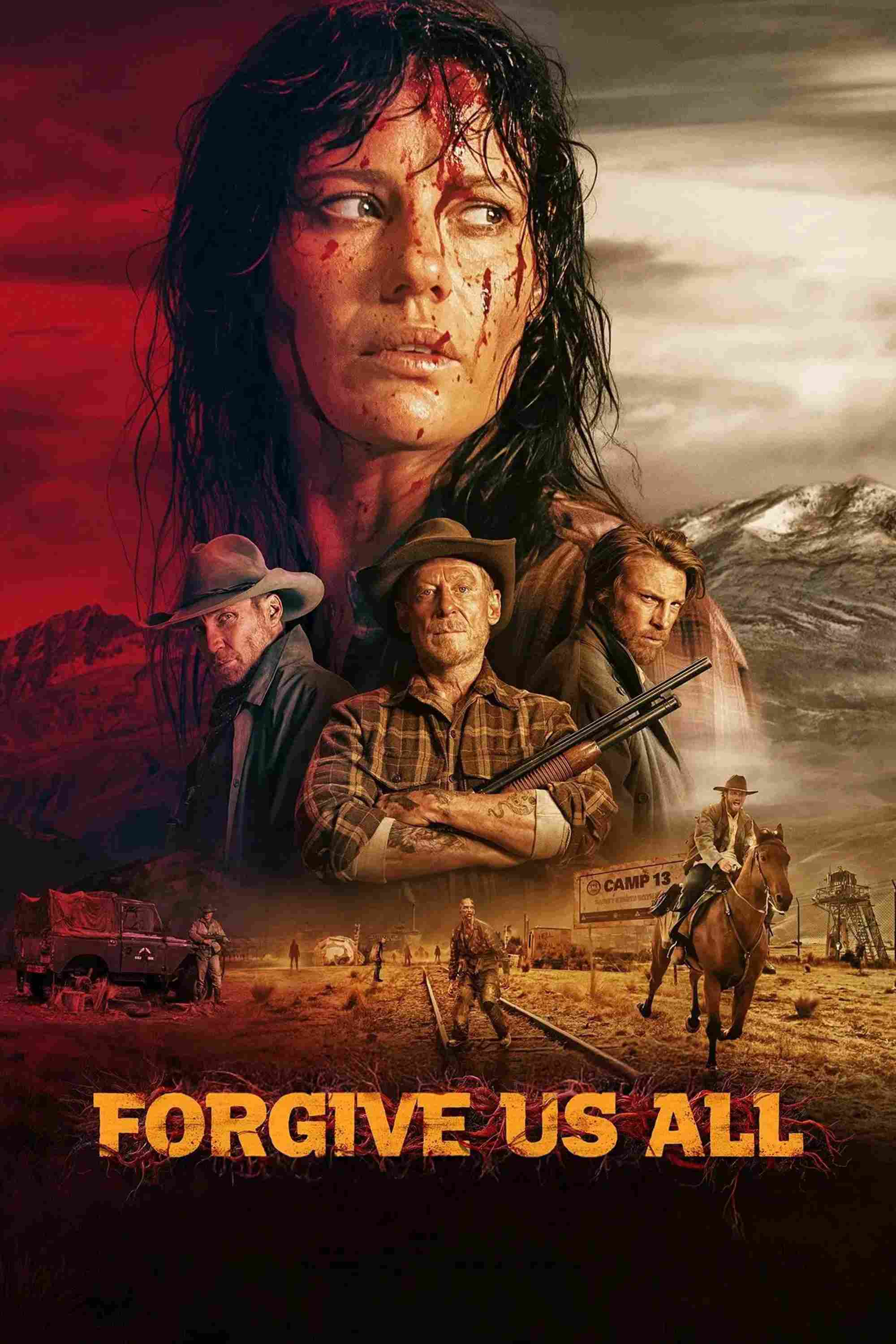 Poster chính thức của phim Phim Miền Tây, Phim Kinh Dị "Lòng Trắc Ẩn" (Forgive Us All - 2025), với sự tham gia của diễn viên Lily Sullivan và Callan Mulvey.