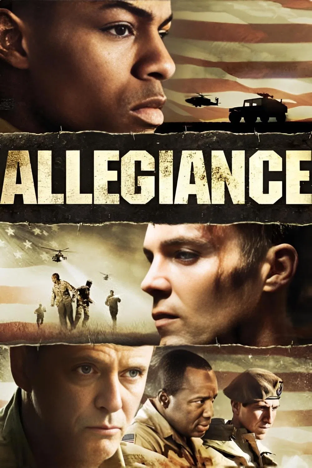 Poster chính thức của phim Phim Hành Động, Phim Giật Gân "Lòng Trung Thành" (Allegiance - 2012), với sự tham gia của diễn viên Aidan Quinn và Shad Moss.