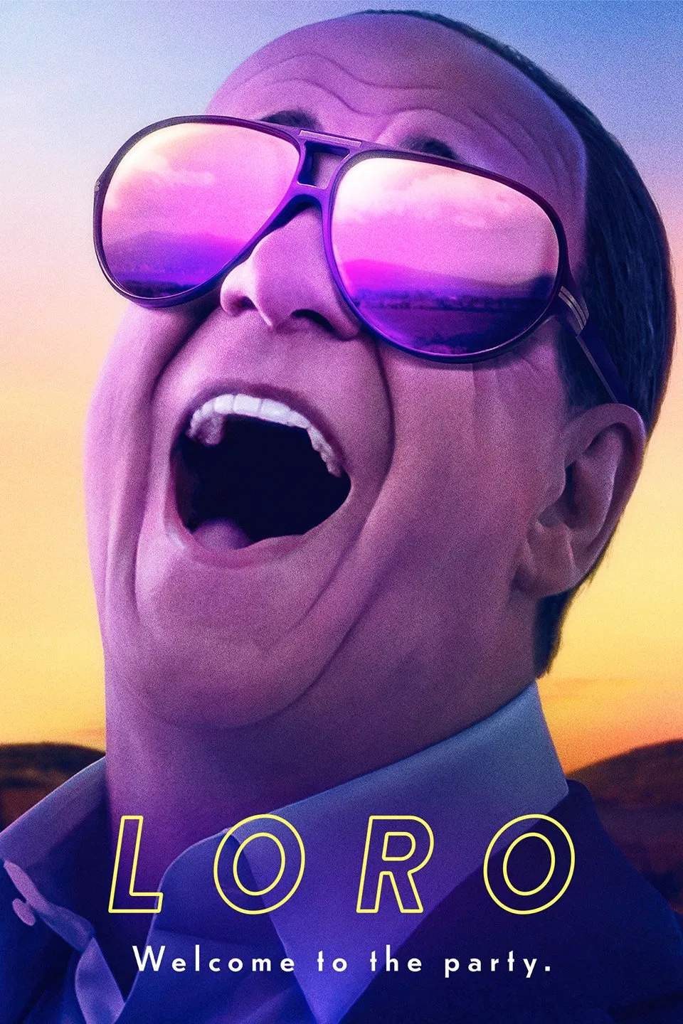 Poster chính thức của phim Phim Tâm Lý "Loro 1" (Loro 1 - 2018), với sự tham gia của diễn viên Toni Servillo và Elena Sofia Ricci.