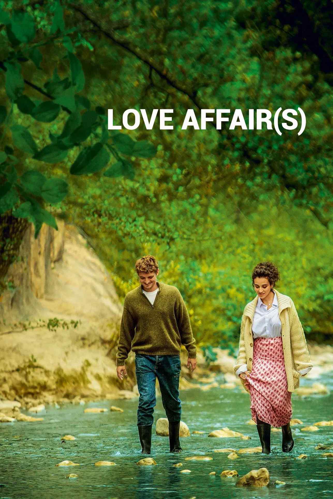 Poster chính thức của phim Phim Tâm Lý, Phim Tình Cảm "Love Affair(s)" (Love Affair(s) - 2020), với sự tham gia của diễn viên Camélia Jordana và Niels Schneider.