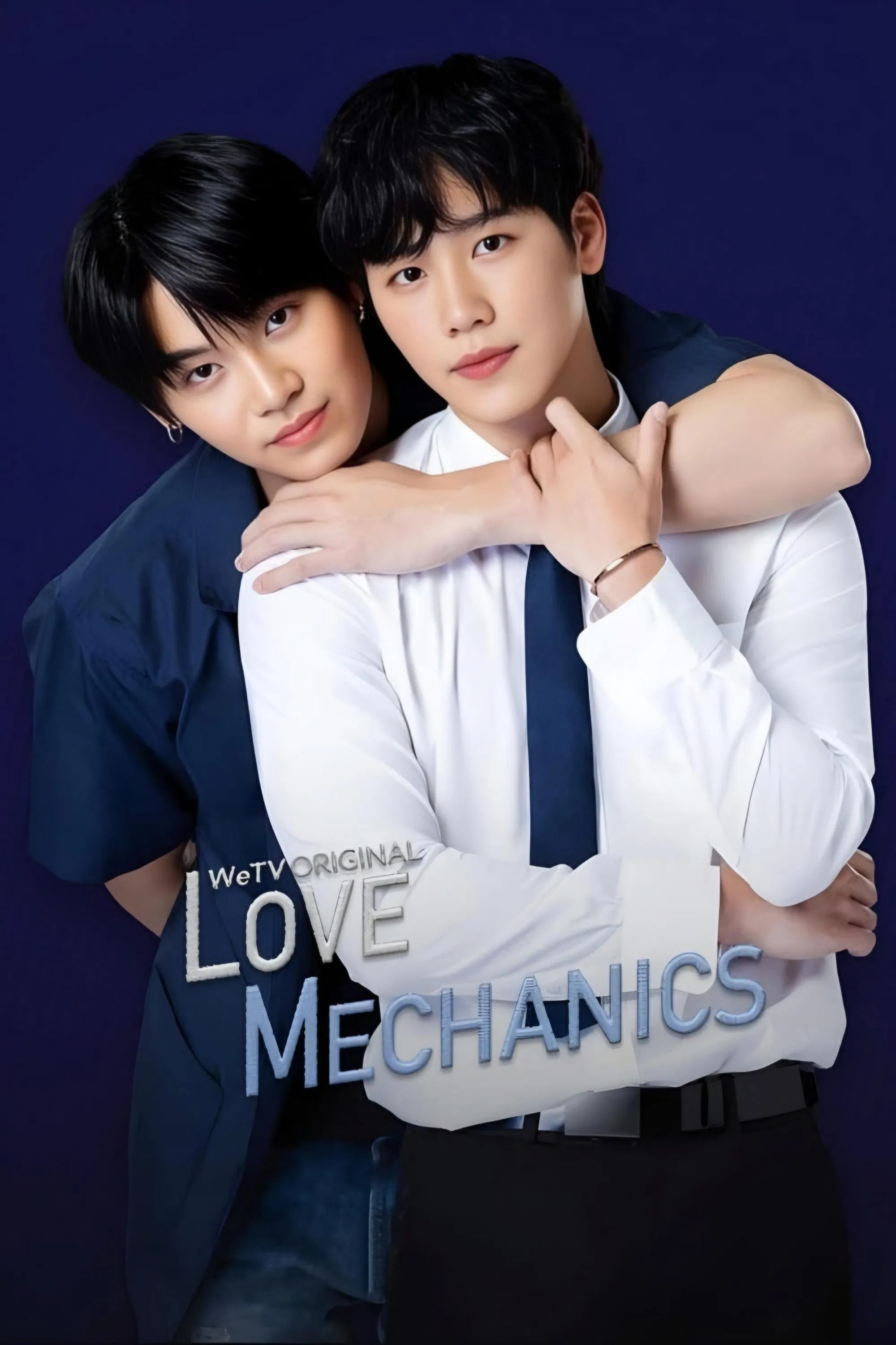 Poster chính thức của phim Phim Tâm Lý, Phim Dài Tập "Love Mechanics" (Love Mechanics - 2022), với sự tham gia của diễn viên Anan Wong và Wanarat Ratsameerat.