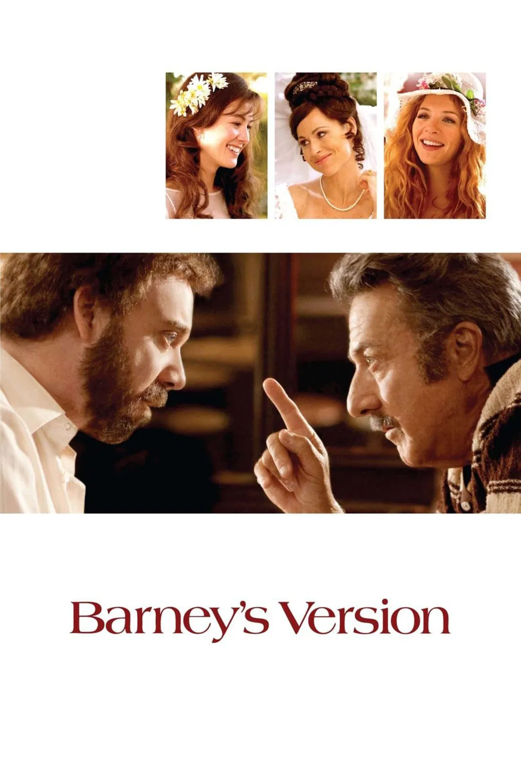 Poster chính thức của phim Phim Hài, Phim Tâm Lý "Lựa Chọn Của Barney" (Barney's Version - 2010), với sự tham gia của diễn viên Paul Giamatti và Dustin Hoffman.