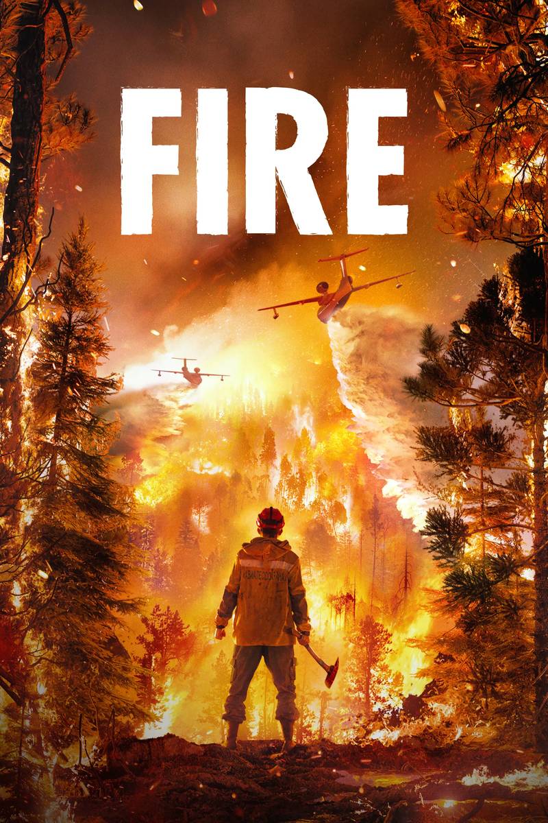 Poster chính thức của phim Phim Hành Động, Phim Tâm Lý "Lửa" (Fire - 2020), với sự tham gia của diễn viên Konstantin Khabenskiy và Andrey Smolyakov.