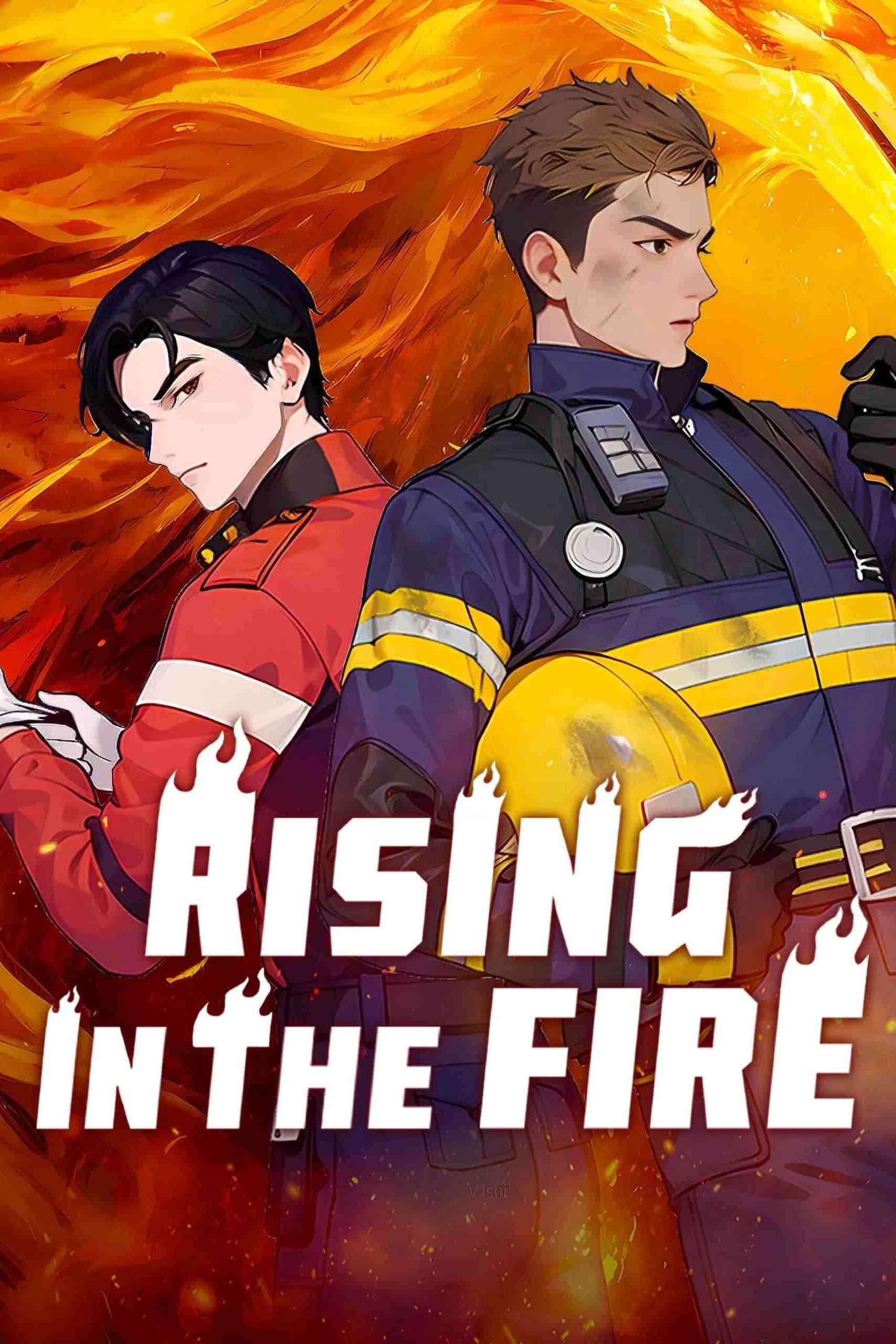 Poster chính thức của phim Phim Hoạt Hình, Phim Hành Động & Phiêu Lưu "Lửa Tái Sinh" (Rising in The Fire - 2025), với sự tham gia của diễn viên Ajie và Zhang Fuzheng.
