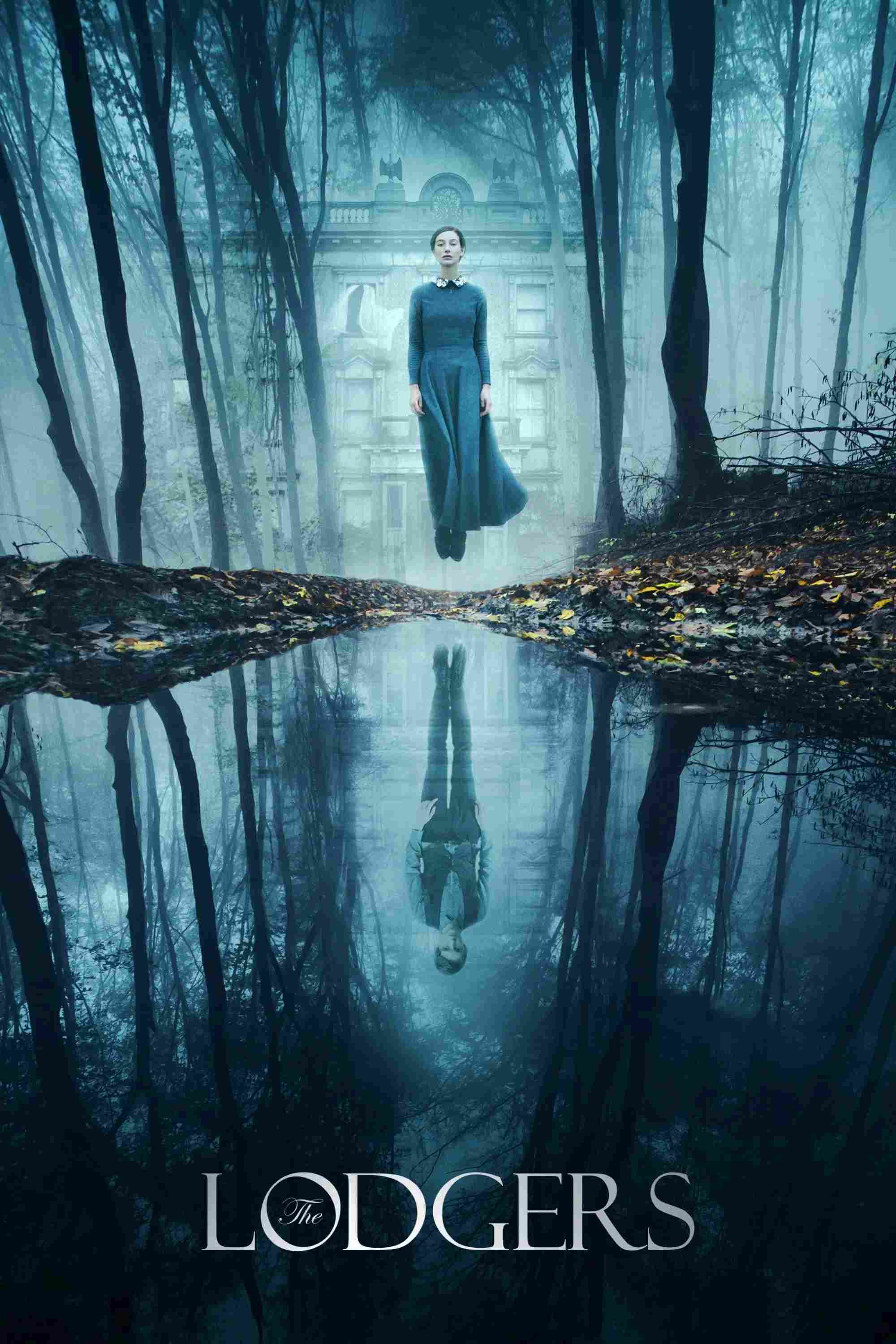 Poster chính thức của phim Phim Kinh Dị, Phim Giật Gân "Luật Quỷ" (The Lodgers - 2017), với sự tham gia của diễn viên Charlotte Vega và Bill Milner.