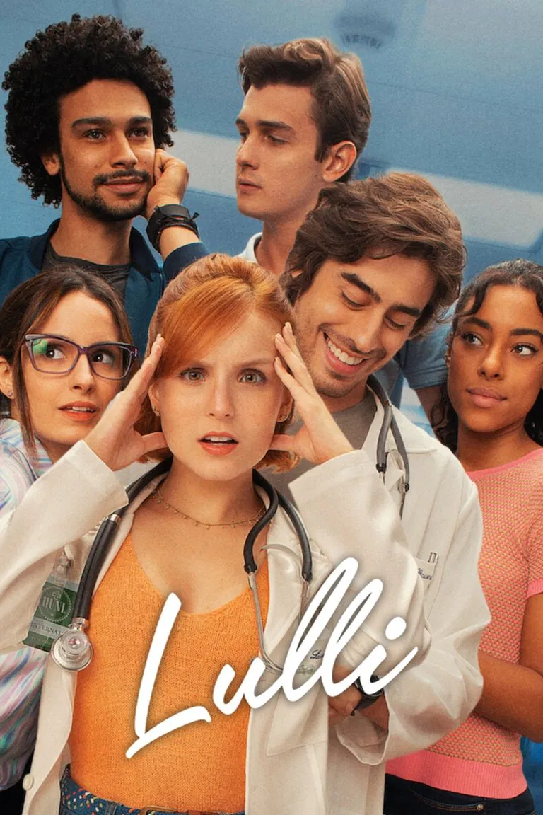 Poster chính thức của phim Phim Hài, Phim Tình Cảm "Lulli" (Lulli - 2021), với sự tham gia của diễn viên Larissa Manoela và Vinícius Redd.