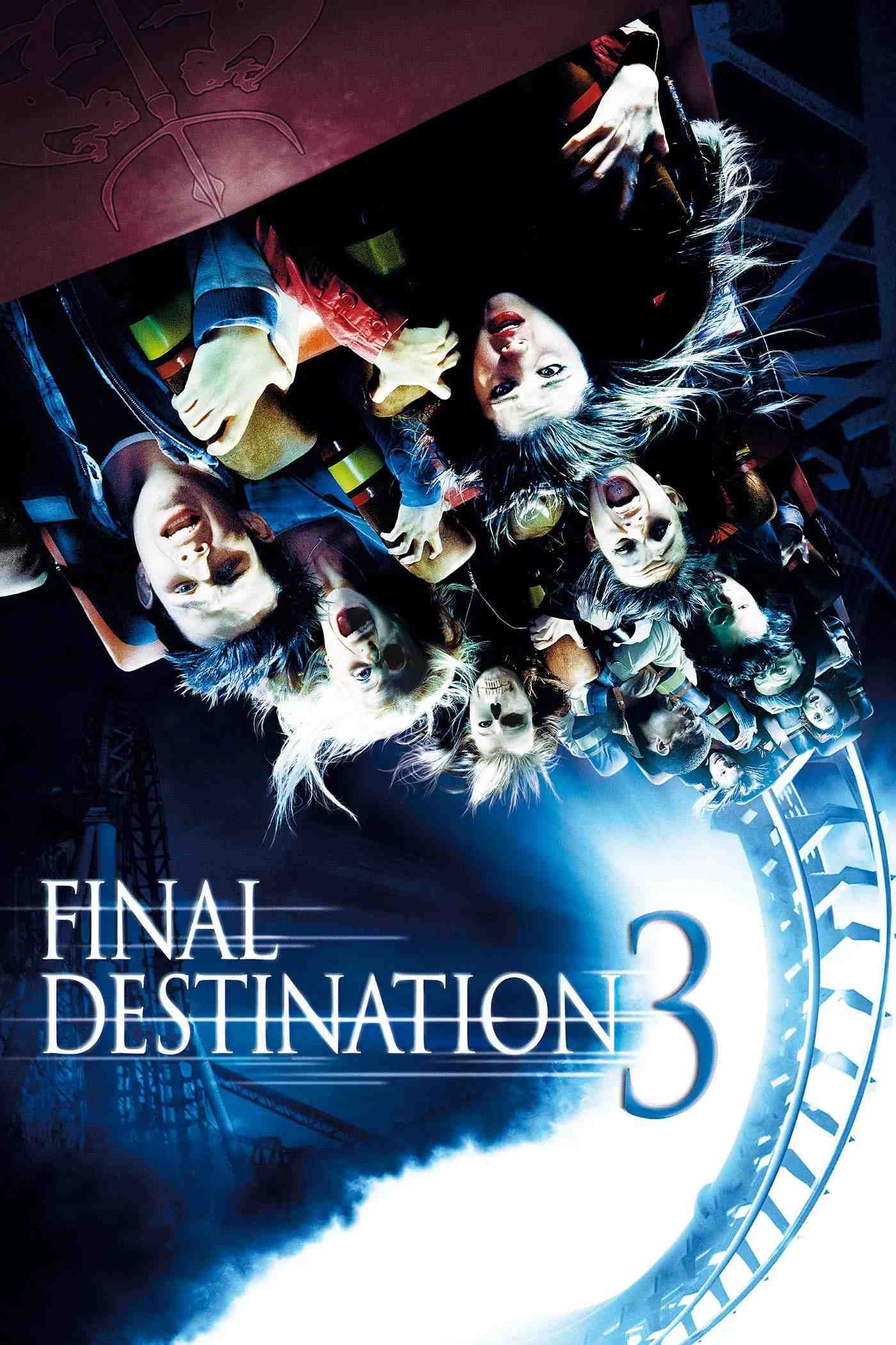 Poster chính thức của phim Phim Kinh Dị, Phim Bí Ẩn "Lưỡi Hái Tử Thần 3" (Final Destination 3 - 2006), với sự tham gia của diễn viên Mary Elizabeth Winstead và Ryan Merriman.