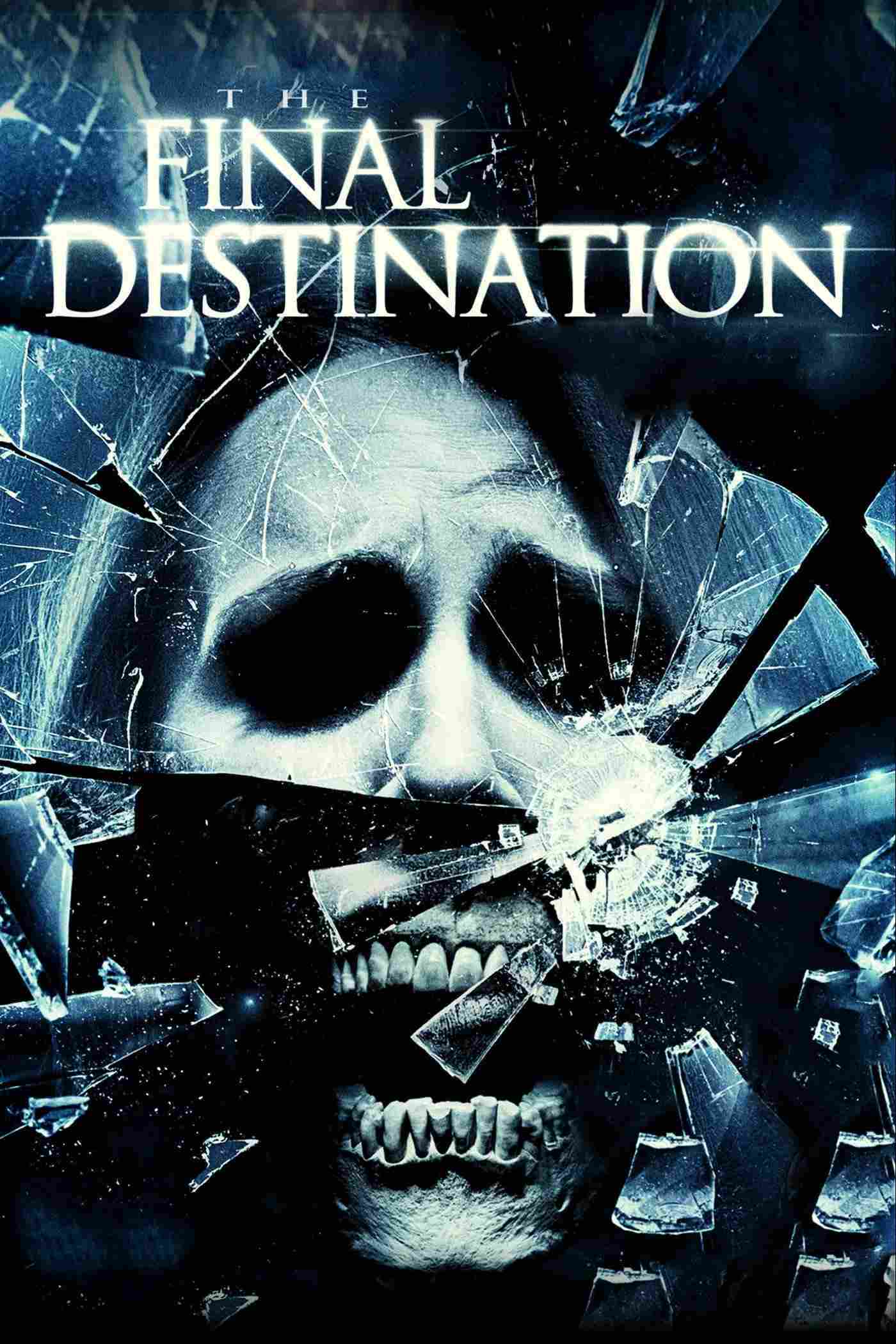 Poster chính thức của phim Phim Kinh Dị, Phim Bí Ẩn "Lưỡi Hái Tử Thần 4" (The Final Destination - 2009), với sự tham gia của diễn viên Bobby Campo và Shantel VanSanten.