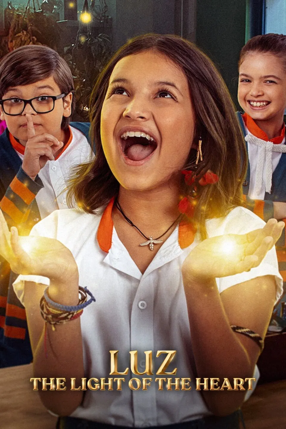 Poster chính thức của phim Phim Hành Động & Phiêu Lưu, Phim Thiếu Nhi "Luz" (Luz: The Light of the Heart - 2024), với sự tham gia của diễn viên Marianna Santos và Daniel Rocha.