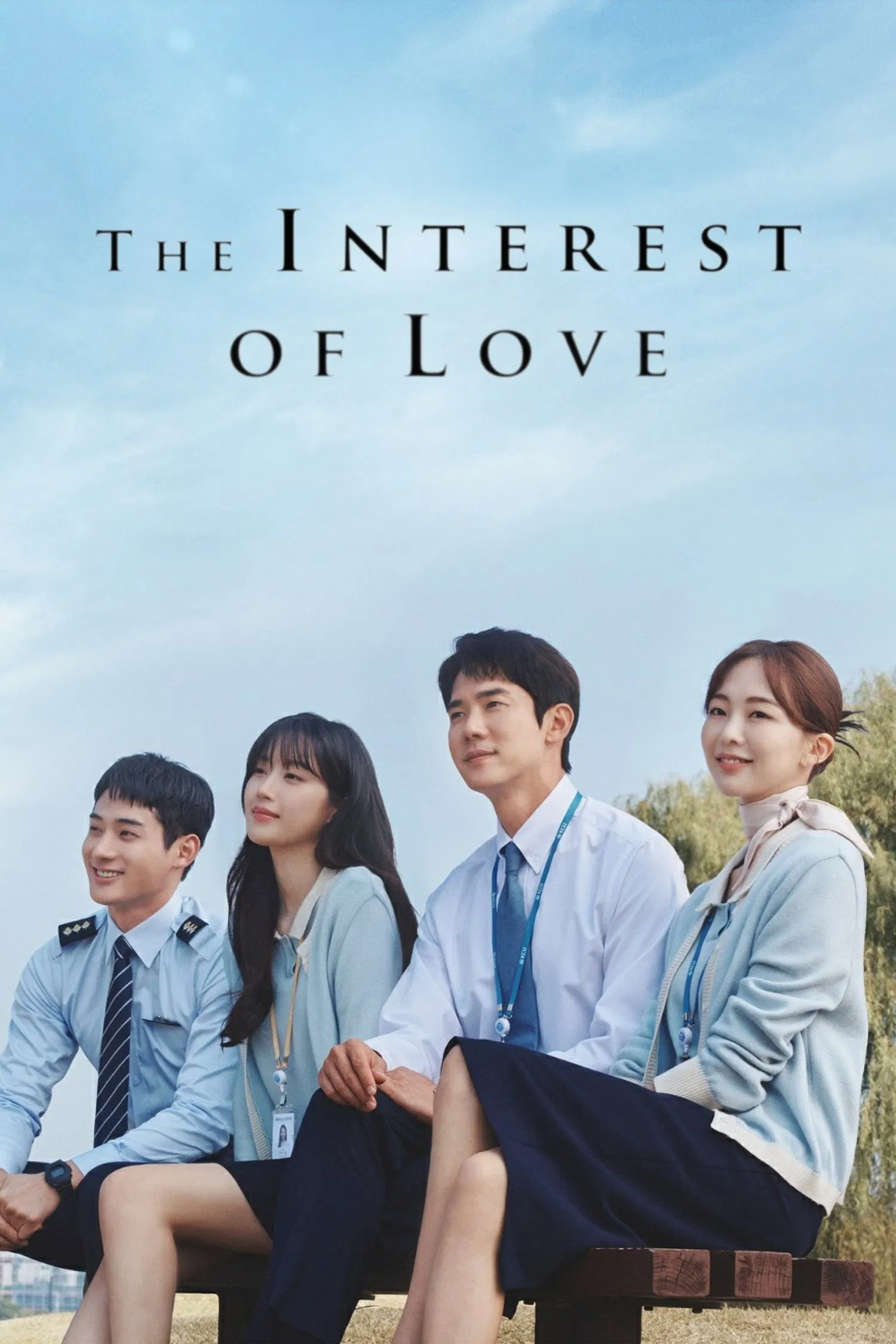 Poster chính thức của phim Phim Tâm Lý "Lý Giải Tình Yêu" (The Interest of Love - 2022), với sự tham gia của diễn viên Yoo Yeon-seok và Mun Ka-young.
