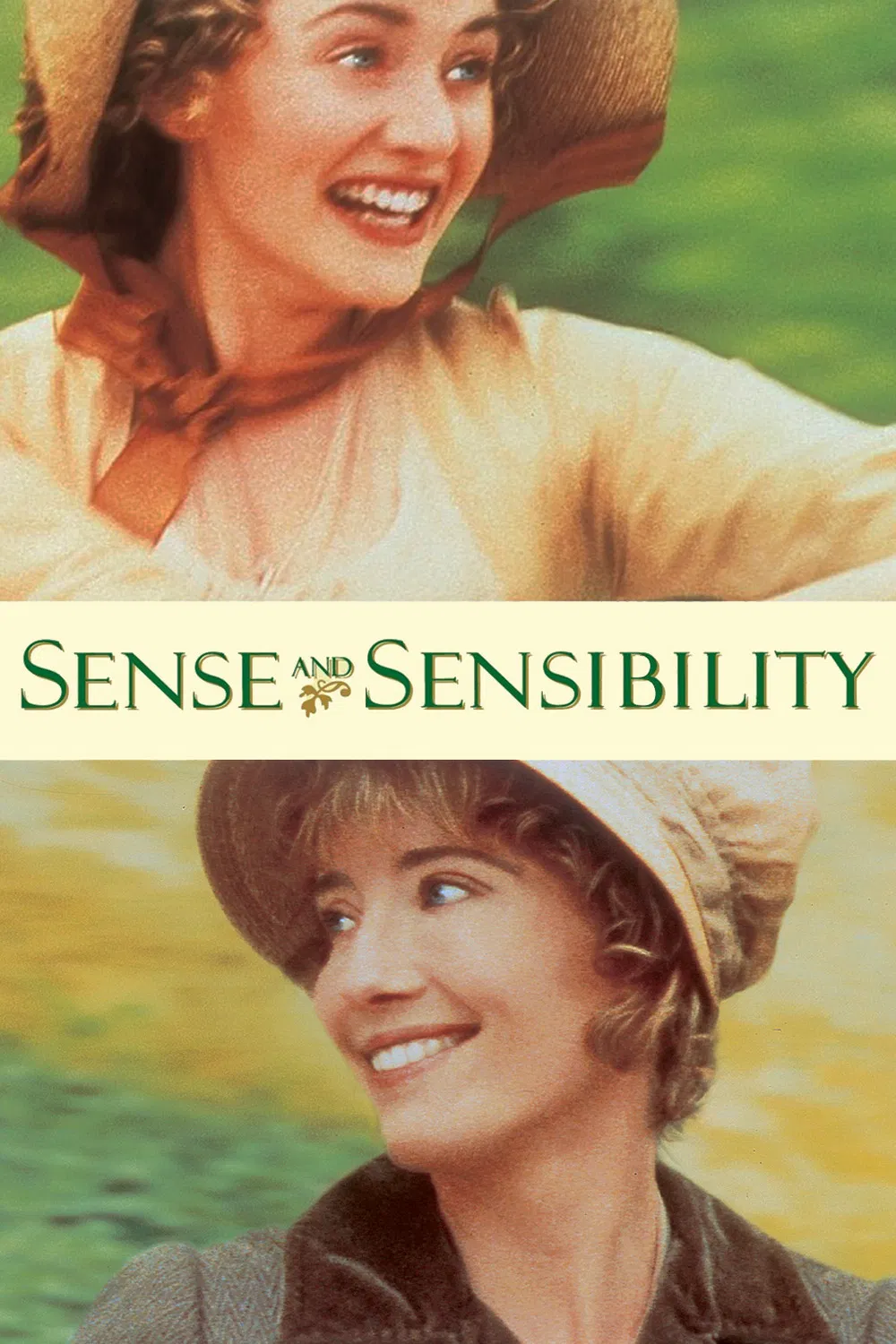 Poster chính thức của phim Phim Tâm Lý, Phim Tình Cảm "Lý Trí Và Tình Cảm" (Sense and Sensibility - 1995), với sự tham gia của diễn viên Emma Thompson và Kate Winslet.