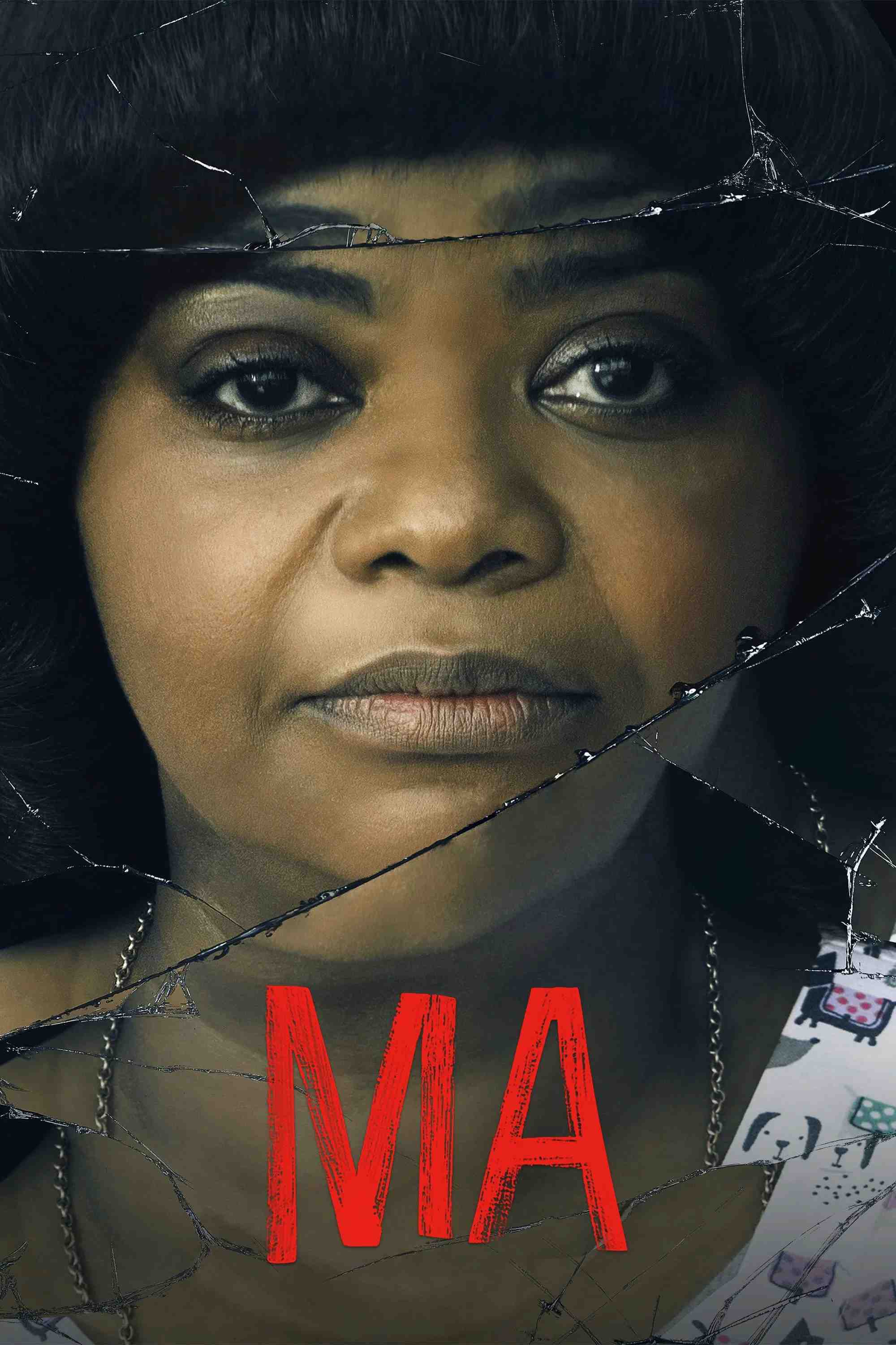 Poster chính thức của phim Phim Kinh Dị, Phim Giật Gân "Ma" (Ma - 2019), với sự tham gia của diễn viên Octavia Spencer và Juliette Lewis.