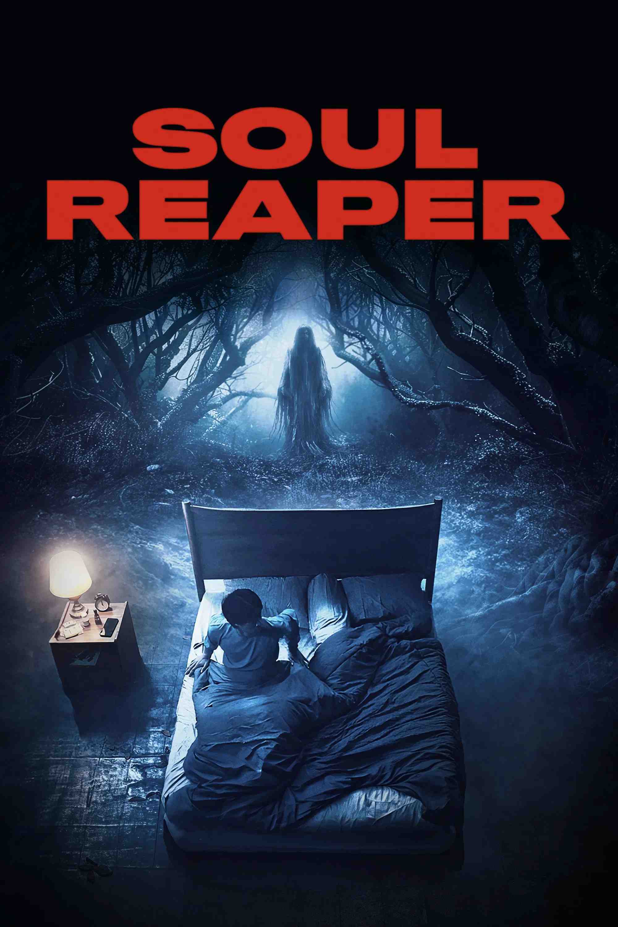 Poster chính thức của phim Phim Kinh Dị, Phim Giả Tượng "Ma Cây Respati" (Soul Reaper - 2024), với sự tham gia của diễn viên Devano Danendra và Mikha Hernan.