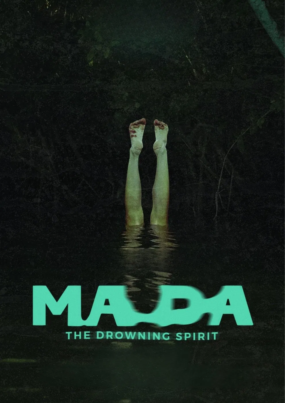 Poster chính thức của phim Phim Kinh Dị "Ma Da" (Ma Da: The Drowning Spirit - 2024), với sự tham gia của diễn viên Việt Hương và Thành Lộc.