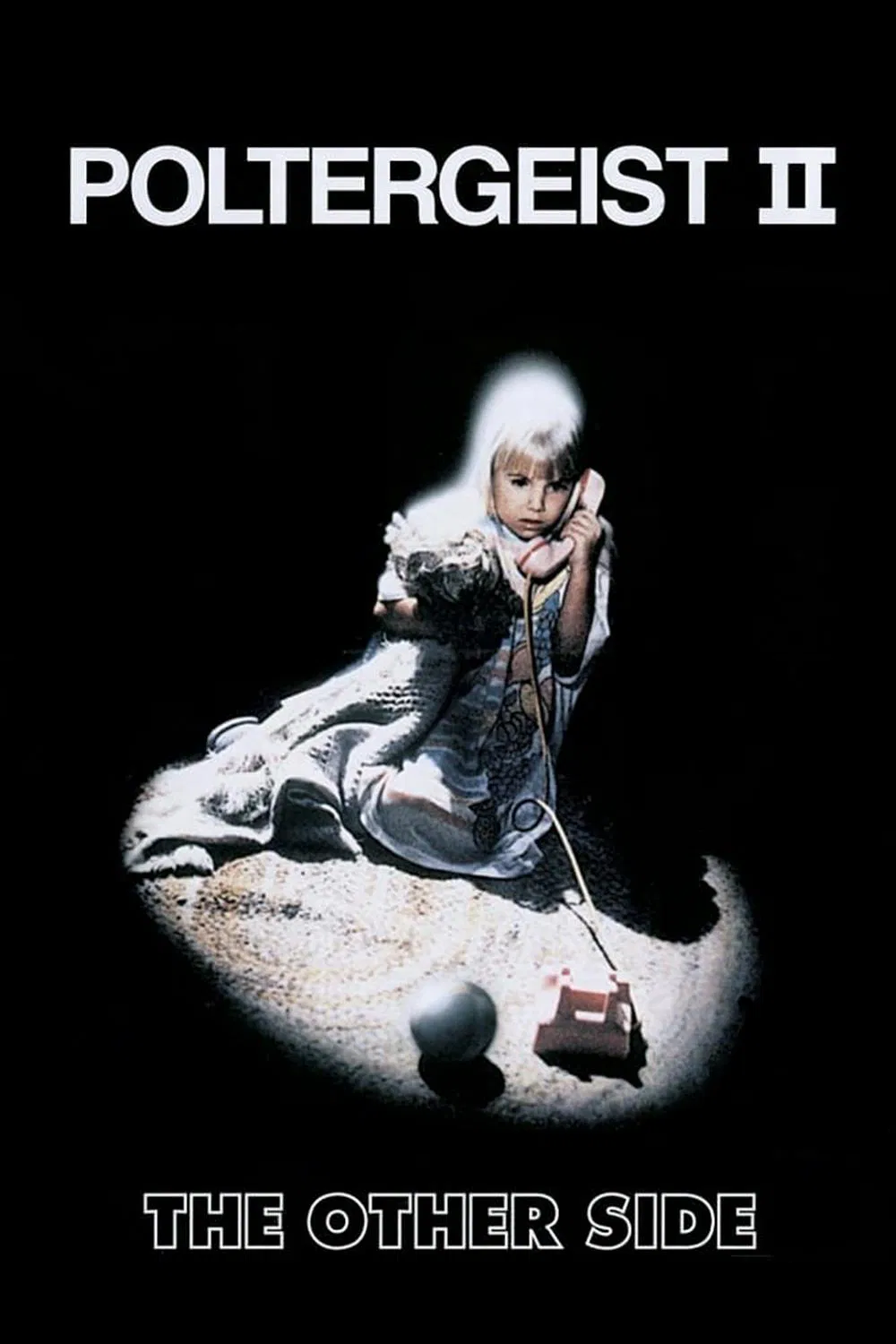Poster chính thức của phim Phim Kinh Dị, Phim Giật Gân "Ma Quậy Phá 2" (Poltergeist II: The Other Side - 1986), với sự tham gia của diễn viên Craig T. Nelson và JoBeth Williams.