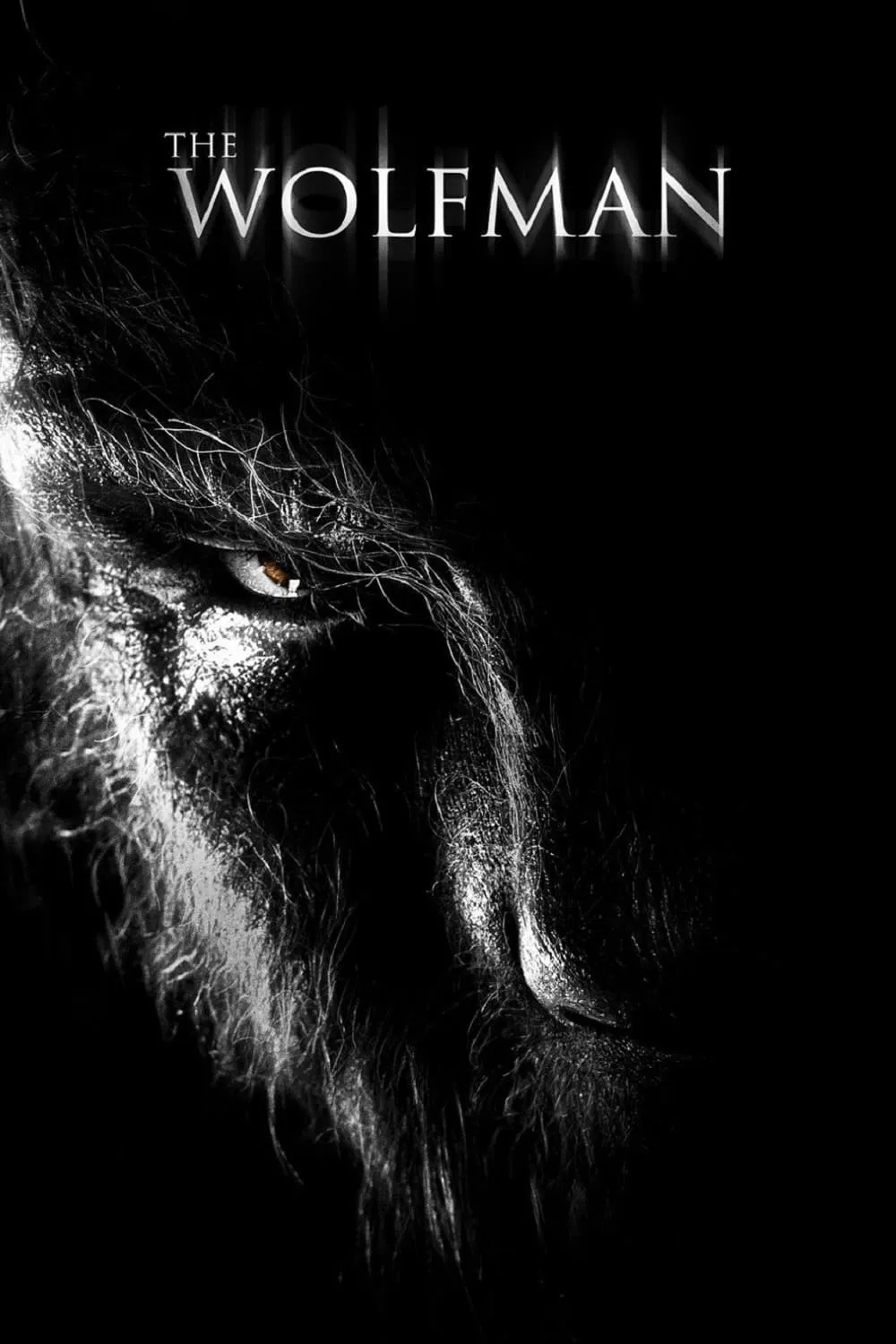 Poster chính thức của phim Phim Kinh Dị "Ma Sói" (The Wolfman - 2010), với sự tham gia của diễn viên Benicio del Toro và Anthony Hopkins.