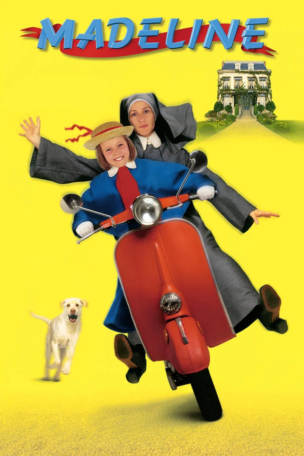 Poster chính thức của phim Phim Gia Đình, Phim Hài "Madeline Tinh Ngịch" (Madeline - 1998), với sự tham gia của diễn viên Hatty Jones và Frances McDormand.