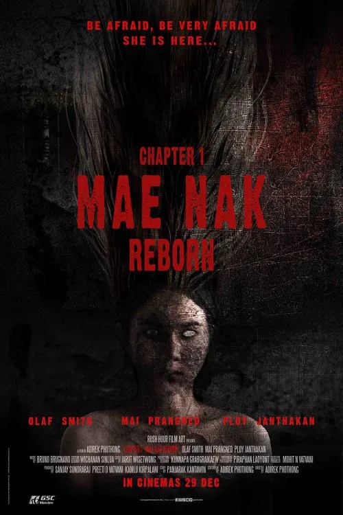 Poster chính thức của phim Phim Kinh Dị "Mae Nak Hồi Sinh" (Mae Nak Reborn - 2022).