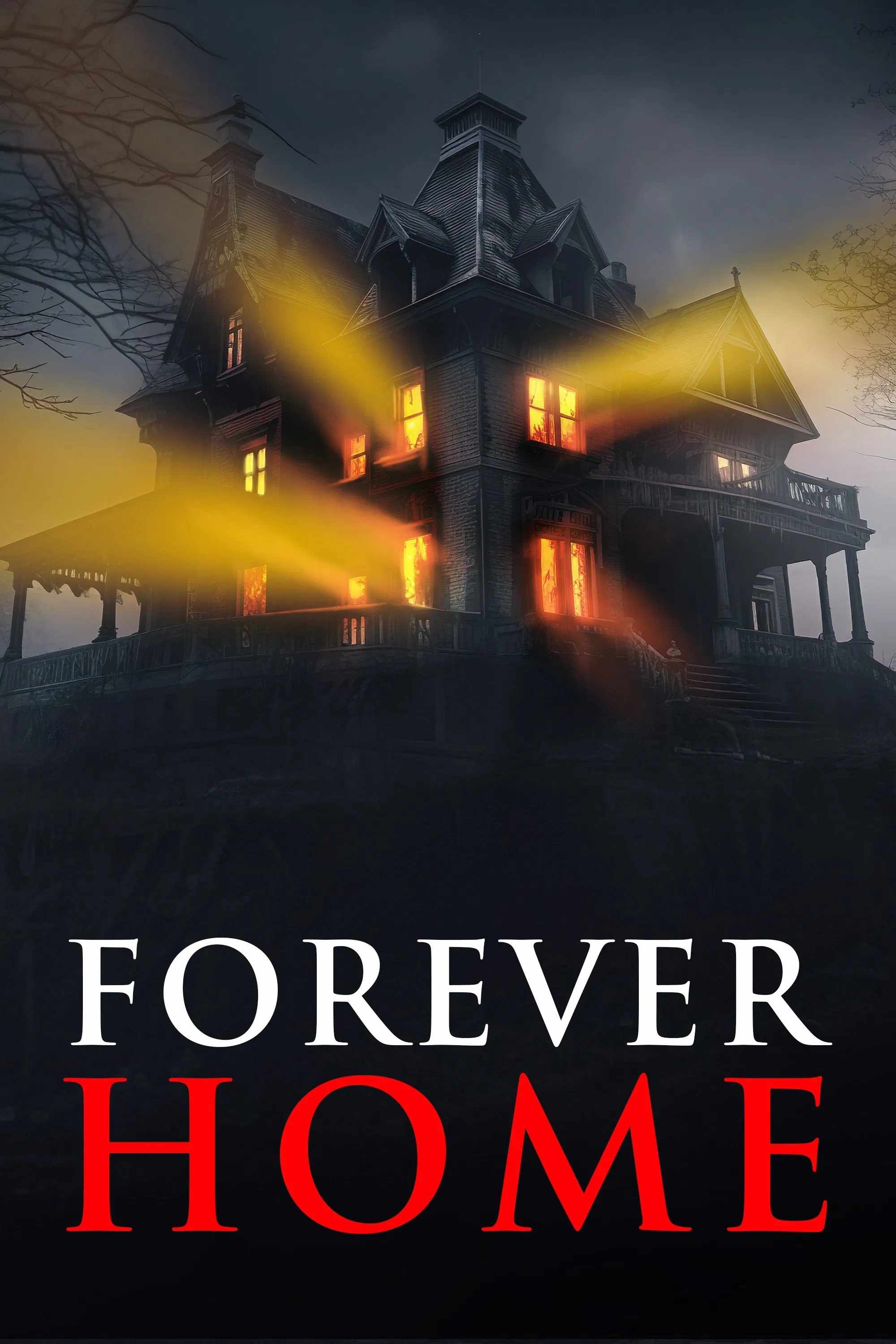 Poster chính thức của phim Phim Kinh Dị, Phim Hài "Mái Ấm Chết Chóc" (Forever Home - 2023).