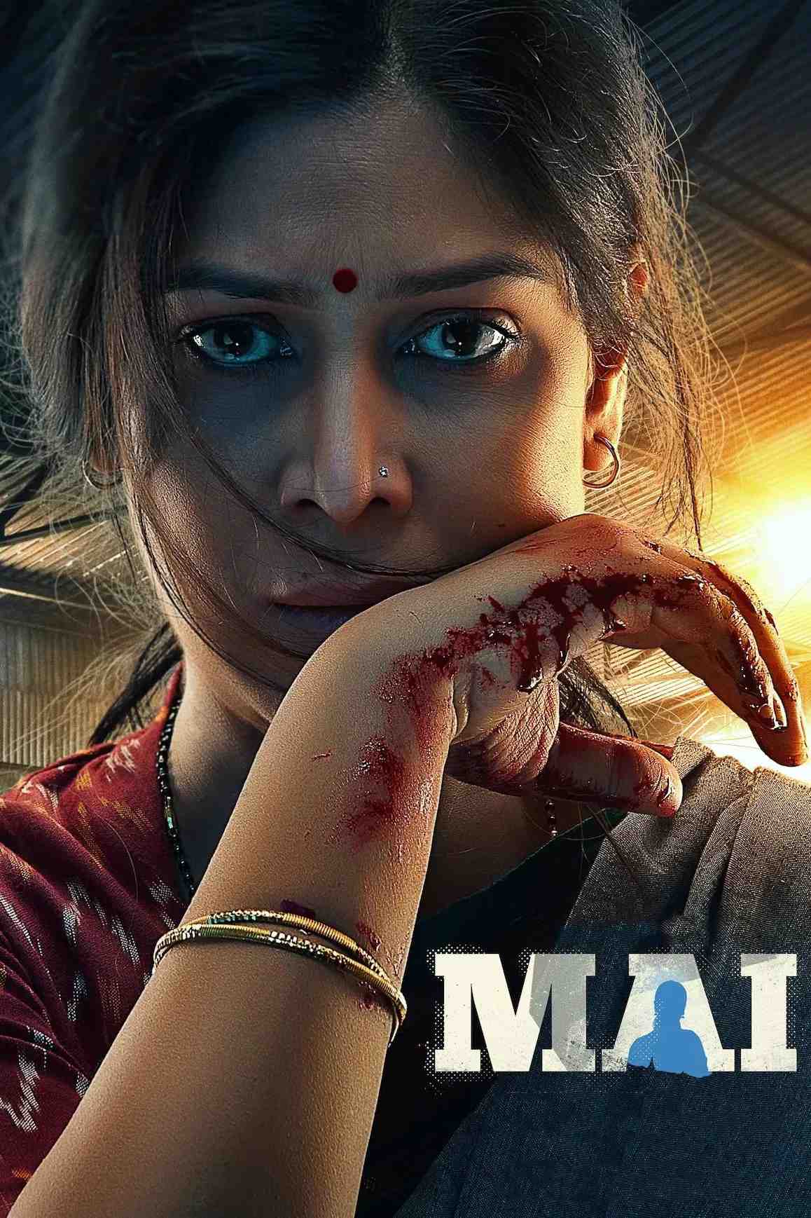 Poster chính thức của phim Phim Hình Sự, Phim Tâm Lý "Mai" (Mai: A Mother's Rage - 2022), với sự tham gia của diễn viên Sakshi Tanwar và Wamiqa Gabbi.