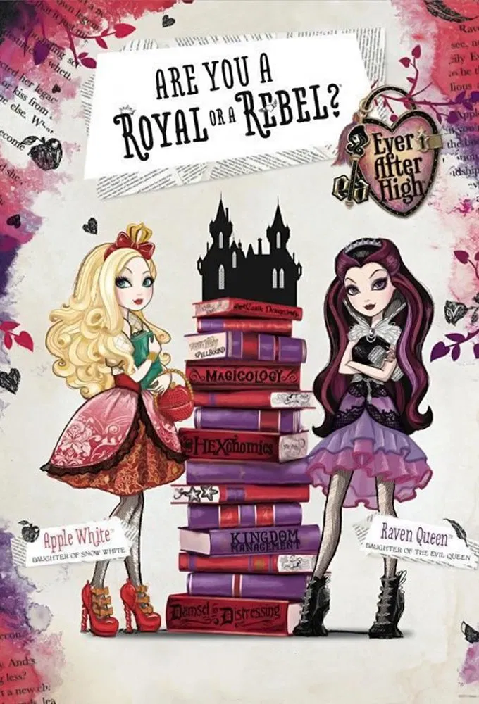 Poster chính thức của phim Phim Thiếu Nhi, Phim Hoạt Hình "Mãi mãi về sau (Phần 2)" (Ever After High - 2013), với sự tham gia của diễn viên Erin Fitzgerald và Jonquil Goode.