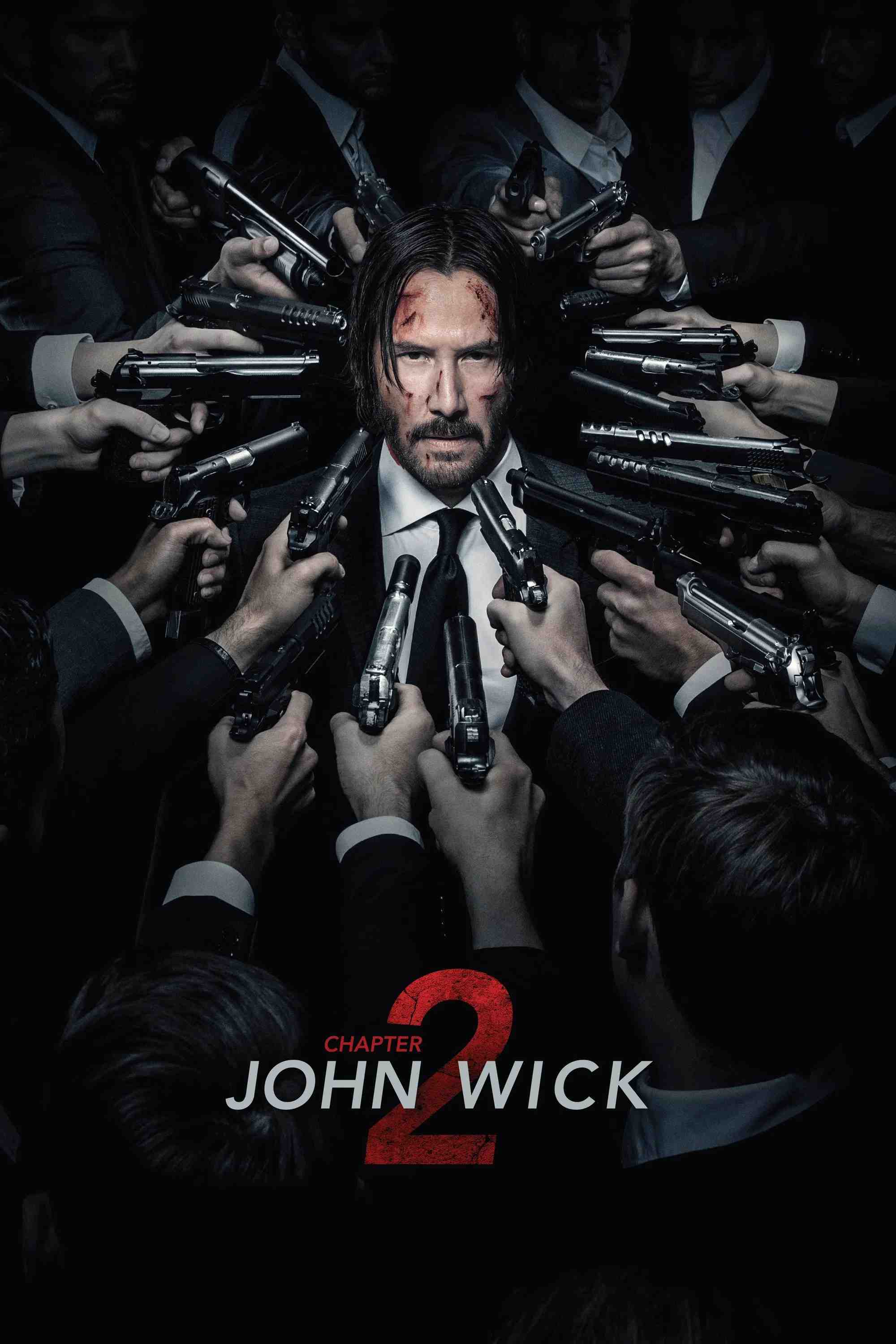 Poster chính thức của phim Phim Hành Động, Phim Giật Gân "Mạng Đổi Mạng 2" (John Wick: Chapter 2 - 2017), với sự tham gia của diễn viên Keanu Reeves và Common.