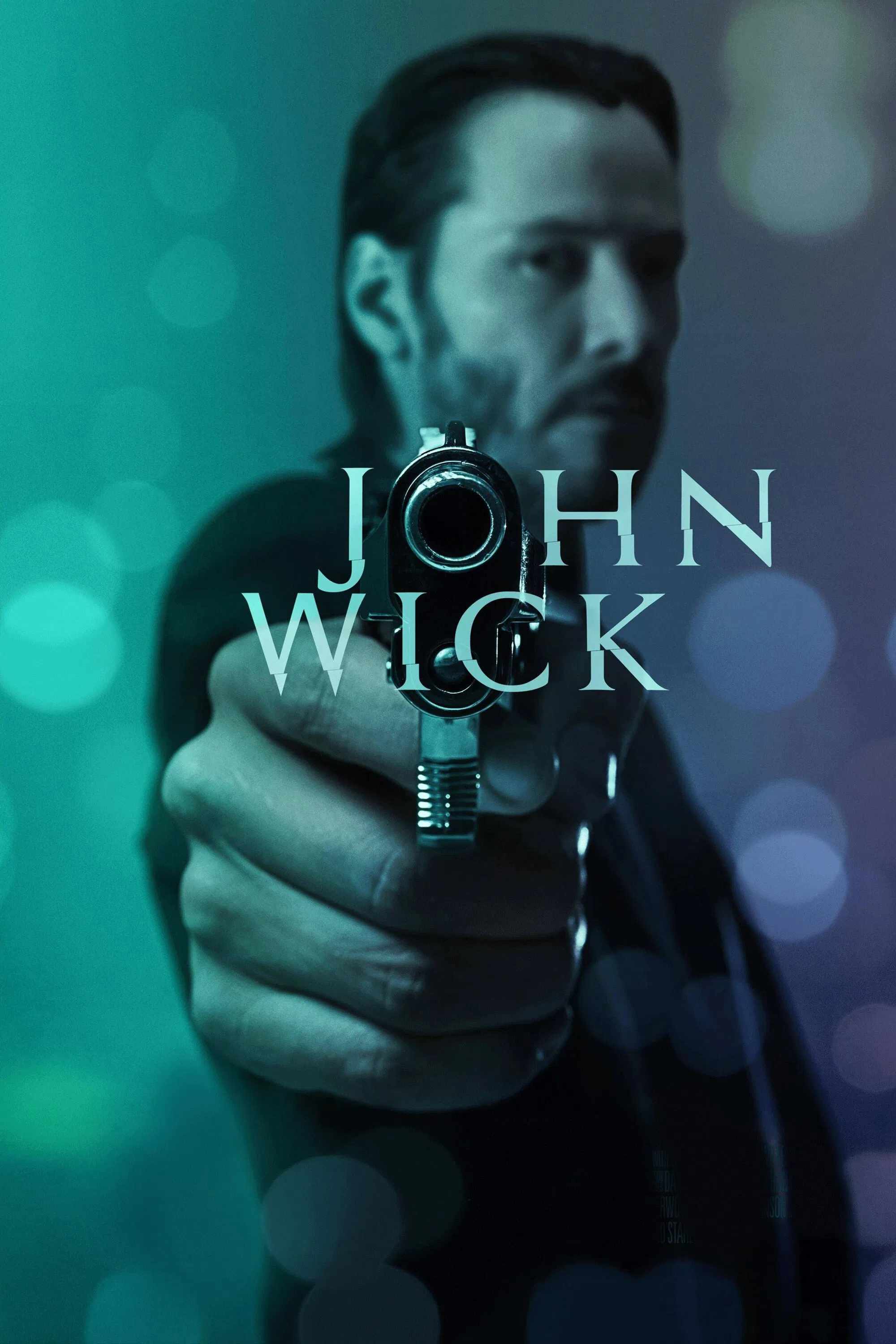 Poster chính thức của phim Phim Hành Động, Phim Giật Gân "Mạng Đổi Mạng" (John Wick - 2014), với sự tham gia của diễn viên Keanu Reeves và Michael Nyqvist.