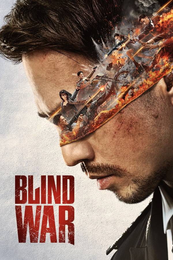 Poster chính thức của phim Phim Hành Động "Manh Chiến" (Blind War - 2022), với sự tham gia của diễn viên An Chí Kiệt và Dương Hạnh.