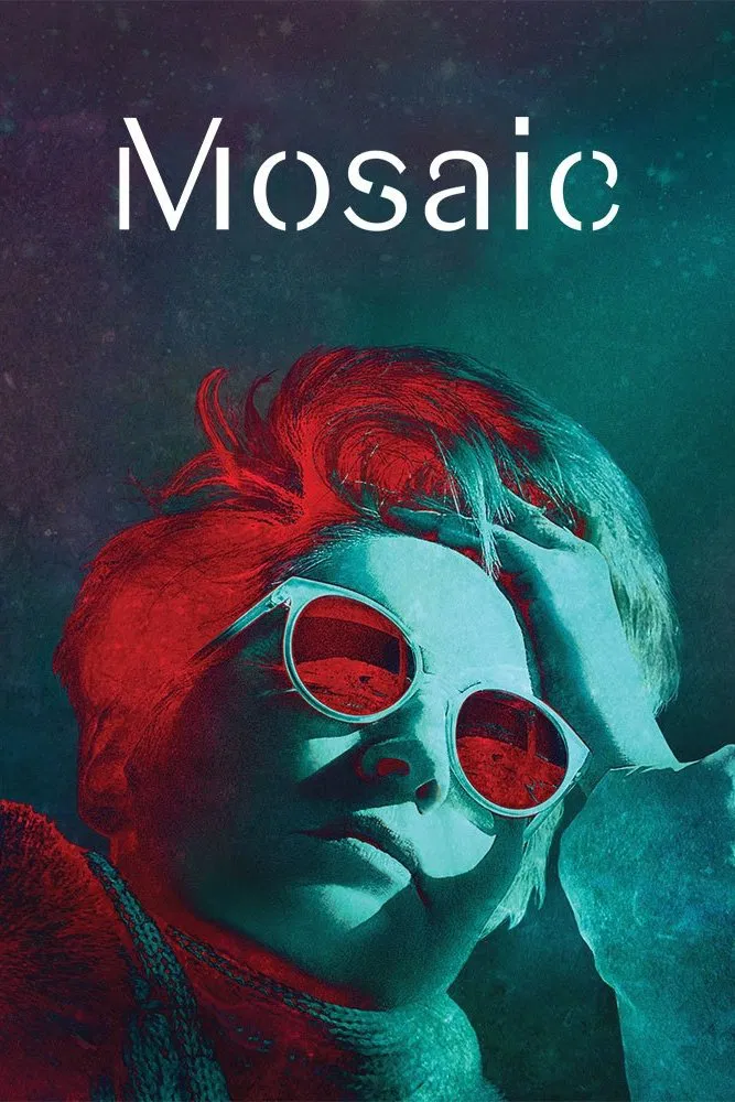 Poster chính thức của phim Phim Tâm Lý, Phim Hình Sự "Mảnh Ghép" (Mosaic - 2018), với sự tham gia của diễn viên Jennifer Ferrin và Frederick Weller.
