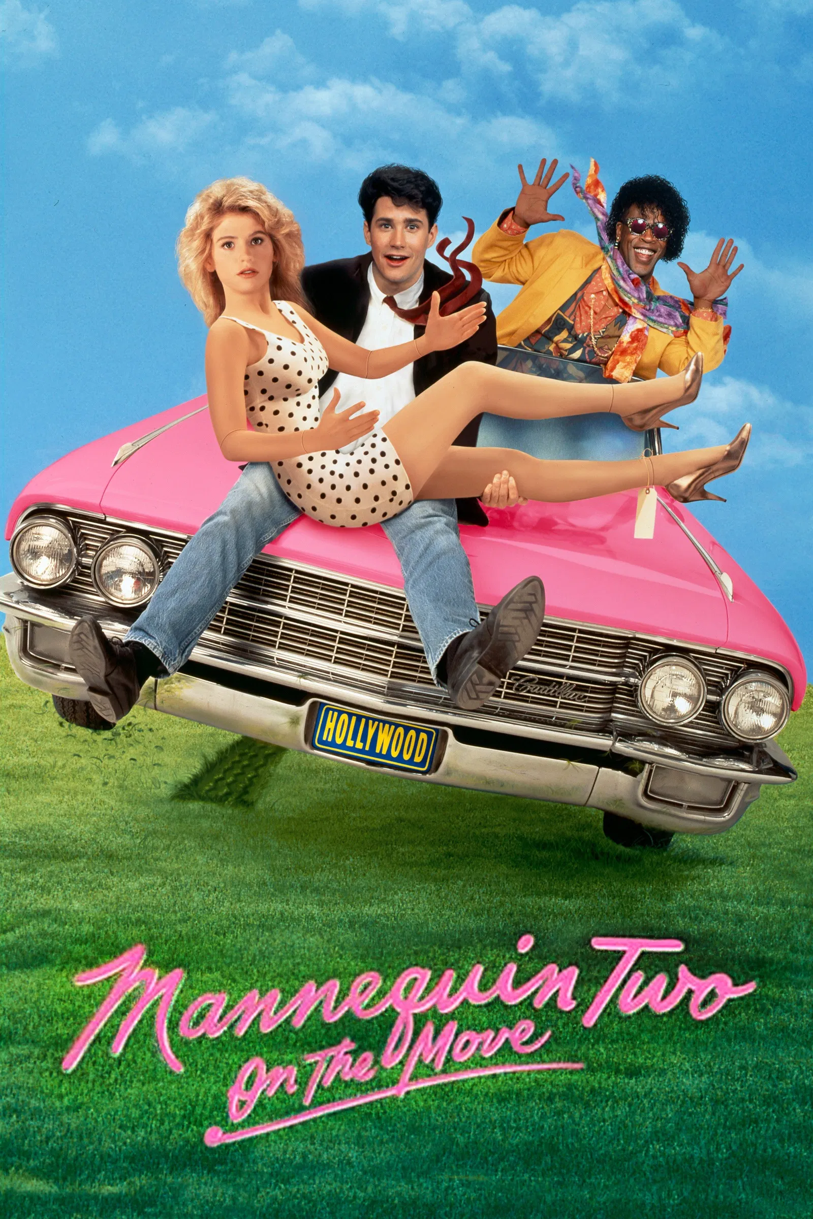 Poster chính thức của phim Phim Giả Tượng, Phim Hài "Mannequin Two: On the Move" (Mannequin Two: On the Move - 1991), với sự tham gia của diễn viên Kristy Swanson và William Ragsdale.