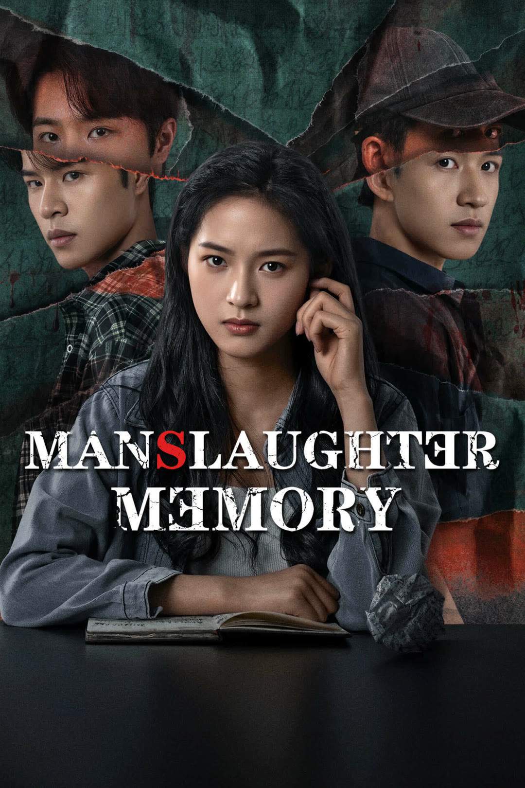 Poster chính thức của phim Phim Hình Sự, Phim Bí Ẩn "Ký Ức Ngộ Sát" (Manslaughter Memory - 2025), với sự tham gia của diễn viên Zhang Dayuan và Luo Shiqi.