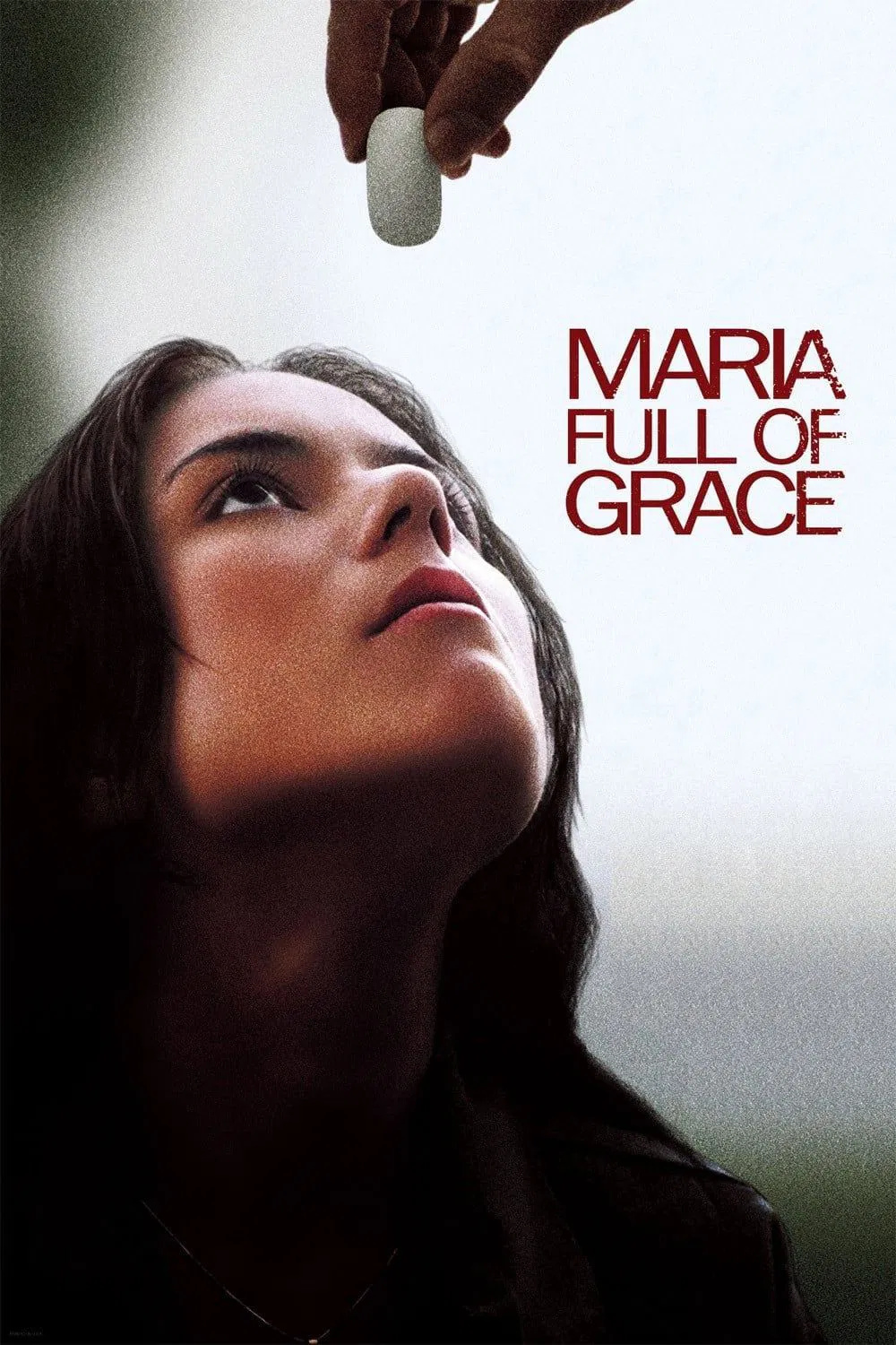 Poster chính thức của phim Phim Tâm Lý, Phim Giật Gân "Maria Đầy Ơn Phước" (Maria Full of Grace - 2004), với sự tham gia của diễn viên Catalina Sandino Moreno và Jhon Álex Toro.