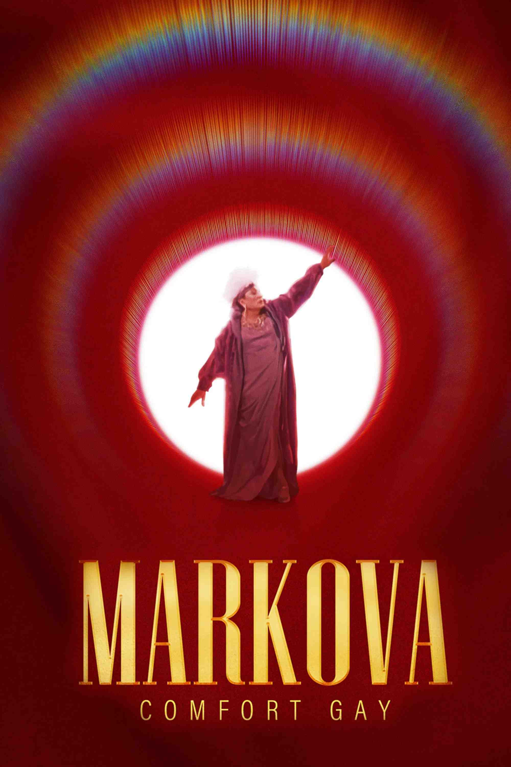 Poster chính thức của phim Phim Hài, Phim Tâm Lý "Markova: Gay Mua Vui" (Markova: Comfort Gay - 2000), với sự tham gia của diễn viên Dolphy và Eric Quizon.