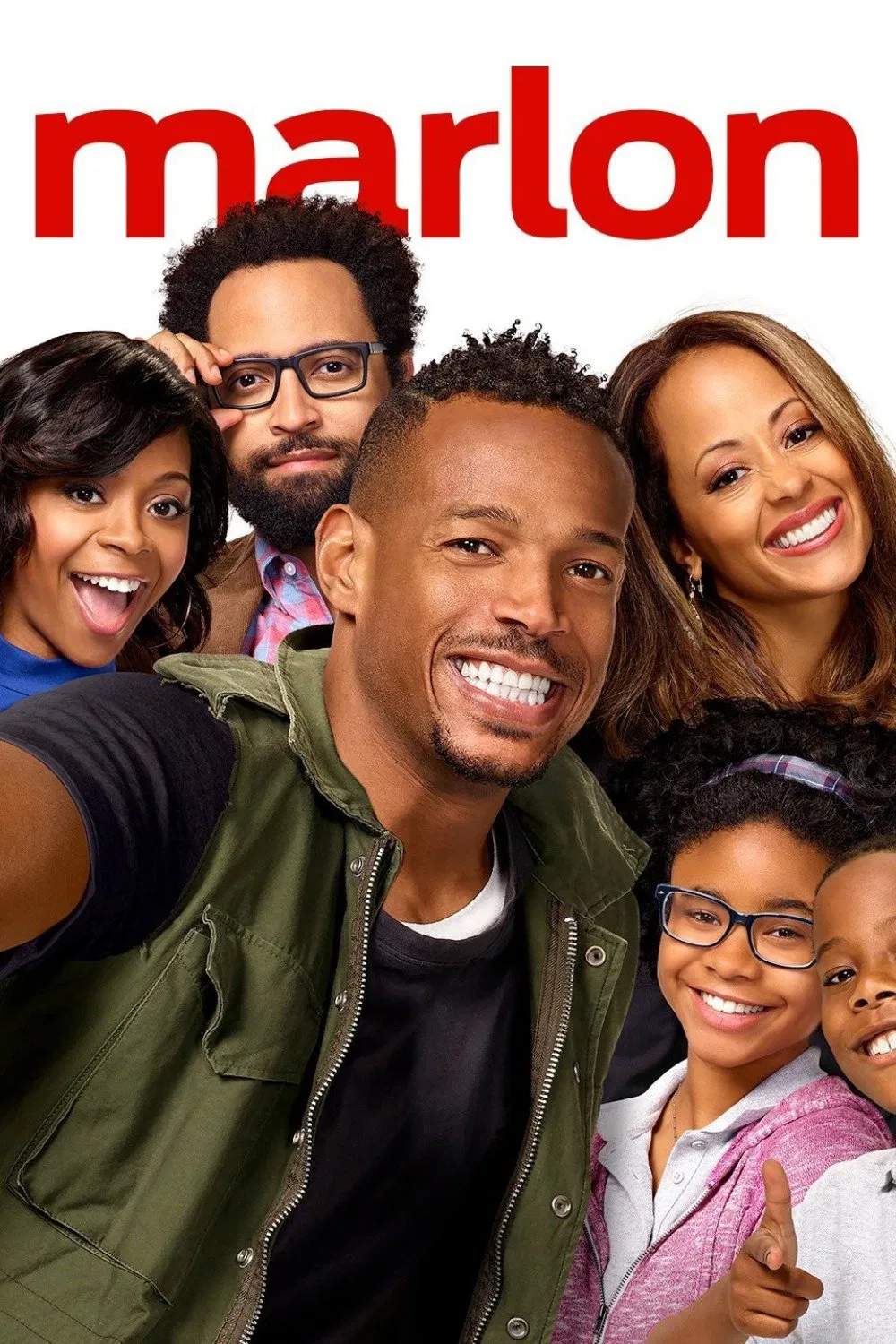 Poster chính thức của phim Phim Hài, Phim Tâm Lý "Marlon (Phần 2)" (Marlon - 2017), với sự tham gia của diễn viên Marlon Wayans và Essence Atkins.
