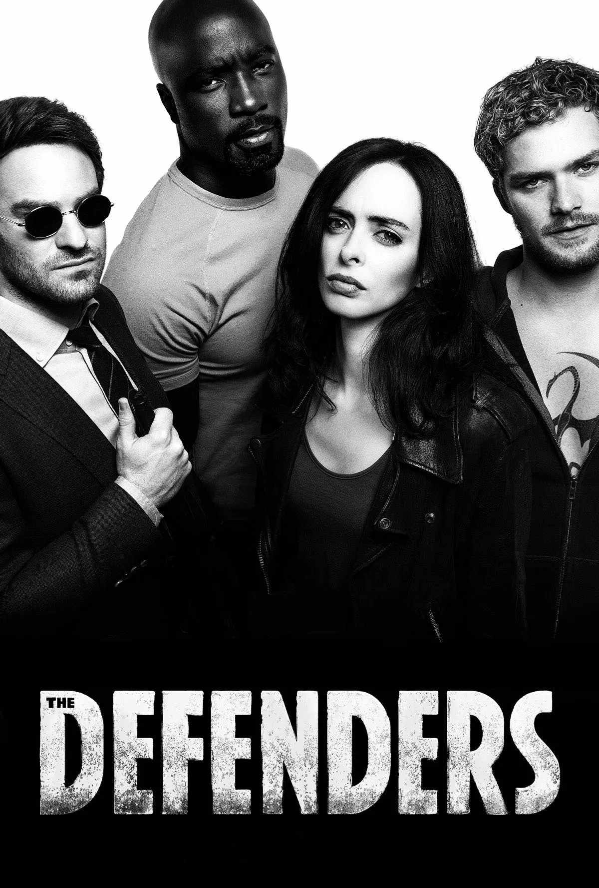 Poster chính thức của phim Phim Viễn Tưởng & Giả Tưởng, Phim Hành Động & Phiêu Lưu "Marvel's The Defenders" (Marvel's The Defenders - 2017), với sự tham gia của diễn viên Charlie Cox và Krysten Ritter.