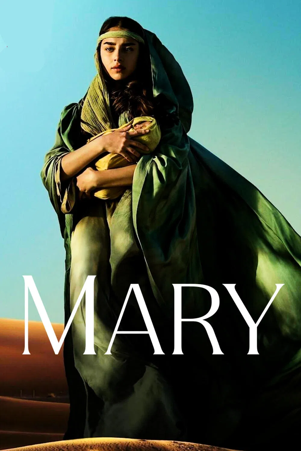 Poster chính thức của phim Phim Tâm Lý, Phim Lịch Sử "Mary" (Mary - 2024), với sự tham gia của diễn viên Anthony Hopkins và Noa Cohen.