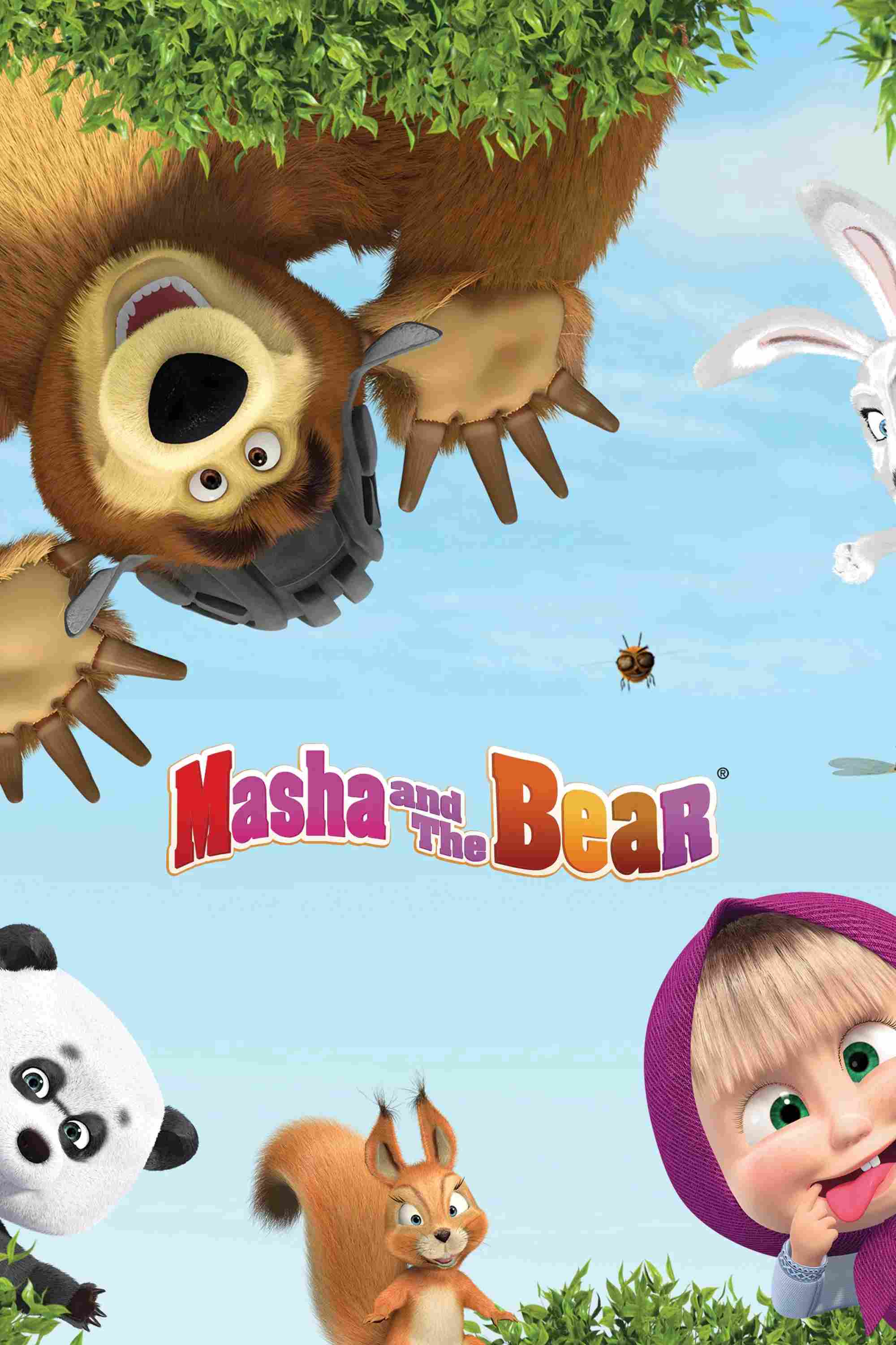 Poster chính thức của phim Phim Hoạt Hình, Phim Gia Đình "Masha và bạn Gấu" (Masha and the Bear - 2009), với sự tham gia của diễn viên Boris Kutnevich.
