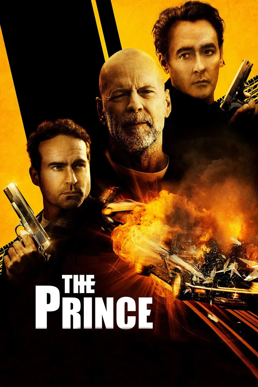 Poster chính thức của phim Phim Giật Gân, Phim Hành Động "Mật Danh" (The Prince - 2014), với sự tham gia của diễn viên Bruce Willis và Jason Patric.