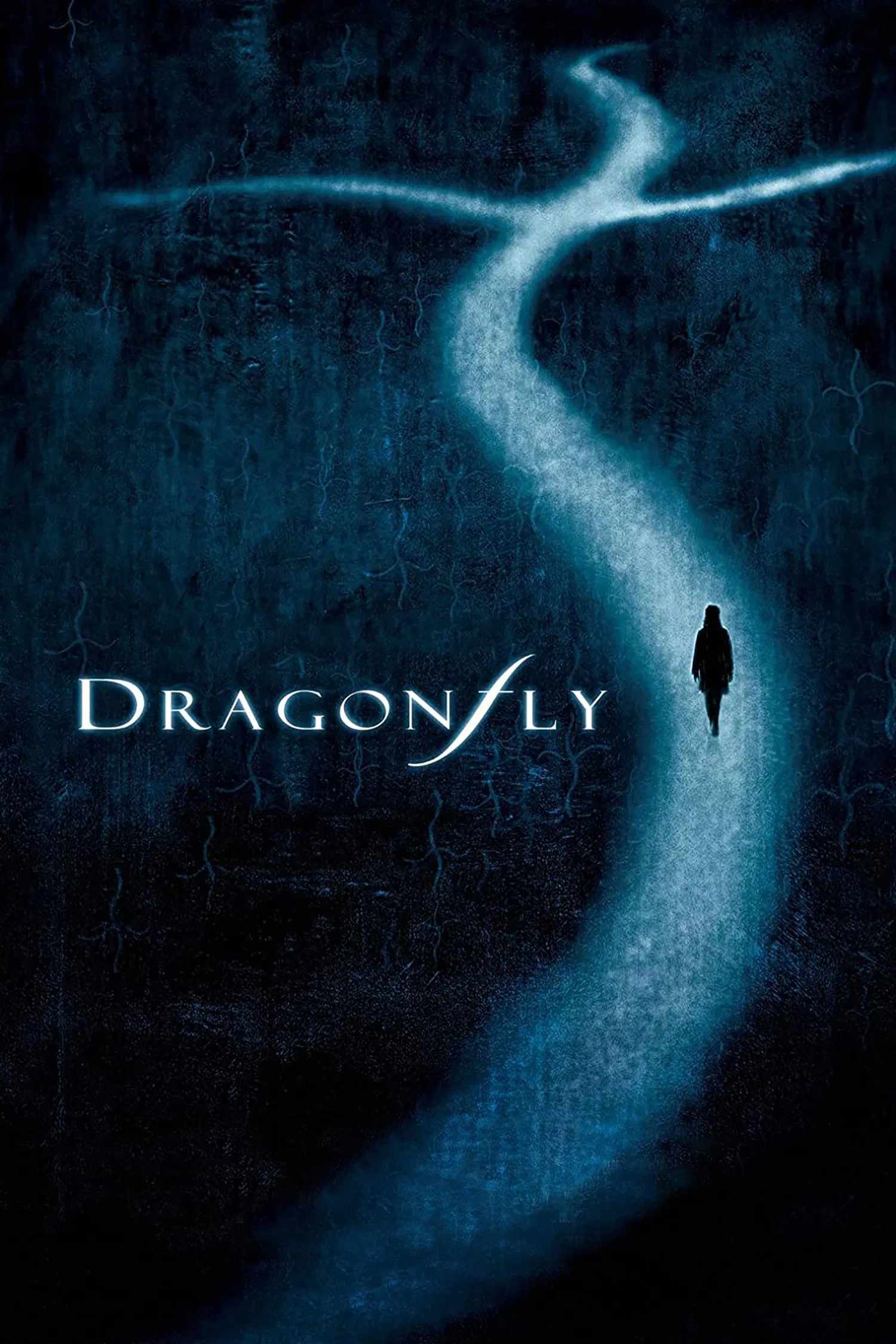 Poster chính thức của phim Phim Tâm Lý, Phim Giật Gân "Mật Hiệu Chuồn Chuồn" (Dragonfly - 2002), với sự tham gia của diễn viên Kevin Costner và Joe Morton.