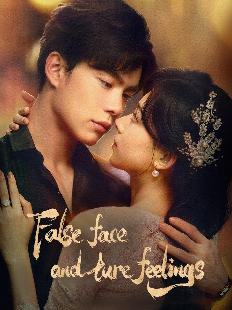 Poster chính thức của phim Phim Tâm Lý "Mặt Nạ Chân Tình" (False Face and True Feelings - 2024), với sự tham gia của diễn viên Han Donglin và Cui Yiliang.