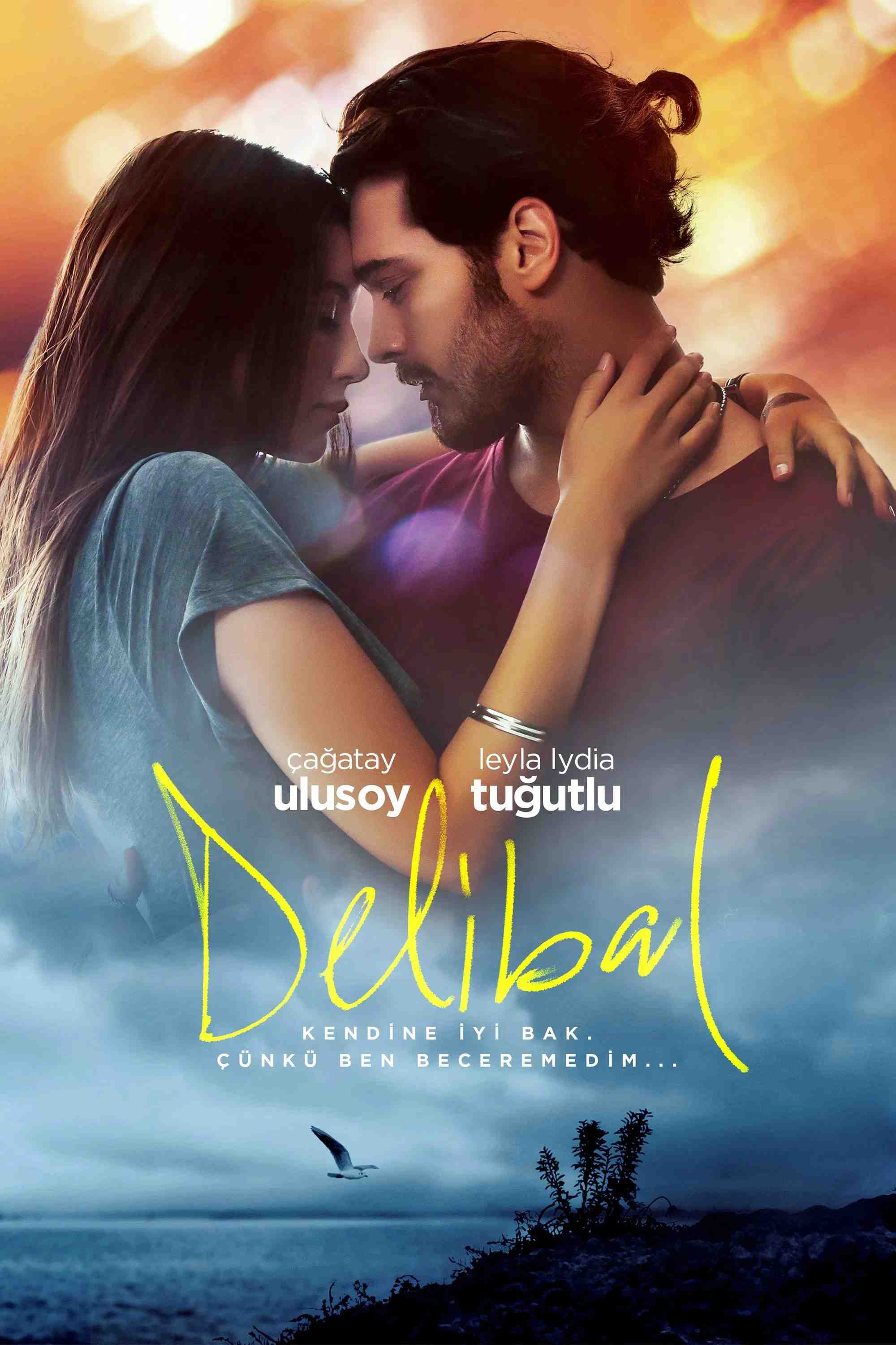 Poster chính thức của phim Phim Tình Cảm, Phim Tâm Lý "Mật Ong Điên Rồ" (Delibal - 2015), với sự tham gia của diễn viên Çağatay Ulusoy và Leyla Lydia Tuğutlu.