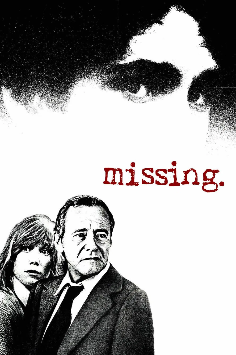 Poster chính thức của phim Phim Tâm Lý, Phim Bí Ẩn "Mất tích" (Missing - 1982), với sự tham gia của diễn viên Jack Lemmon và Sissy Spacek.