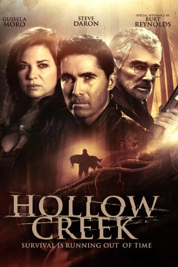Poster chính thức của phim Phim Hình Sự, Phim Bí Ẩn "Mất Tích Bí Ẩn" (Hollow Creek - 2016), với sự tham gia của diễn viên Steve Daron và Burt Reynolds.