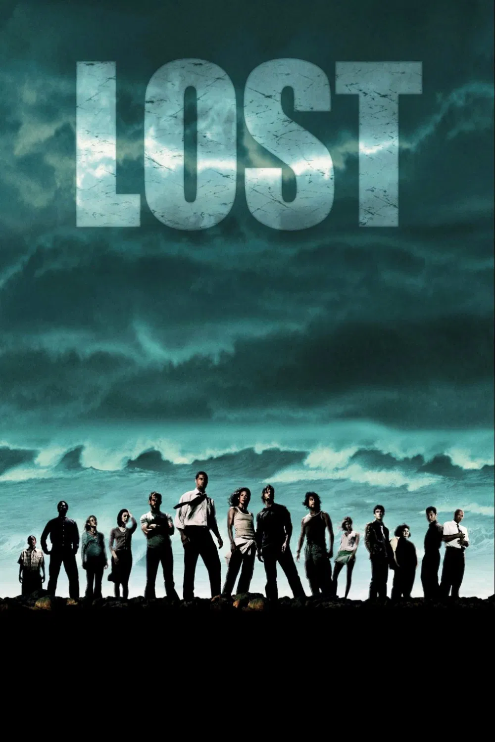 Poster chính thức của phim Phim Bí Ẩn, Phim Hành Động & Phiêu Lưu "Mất Tích (Phần 1)" (Lost - 2004), với sự tham gia của diễn viên Matthew Fox và Evangeline Lilly.