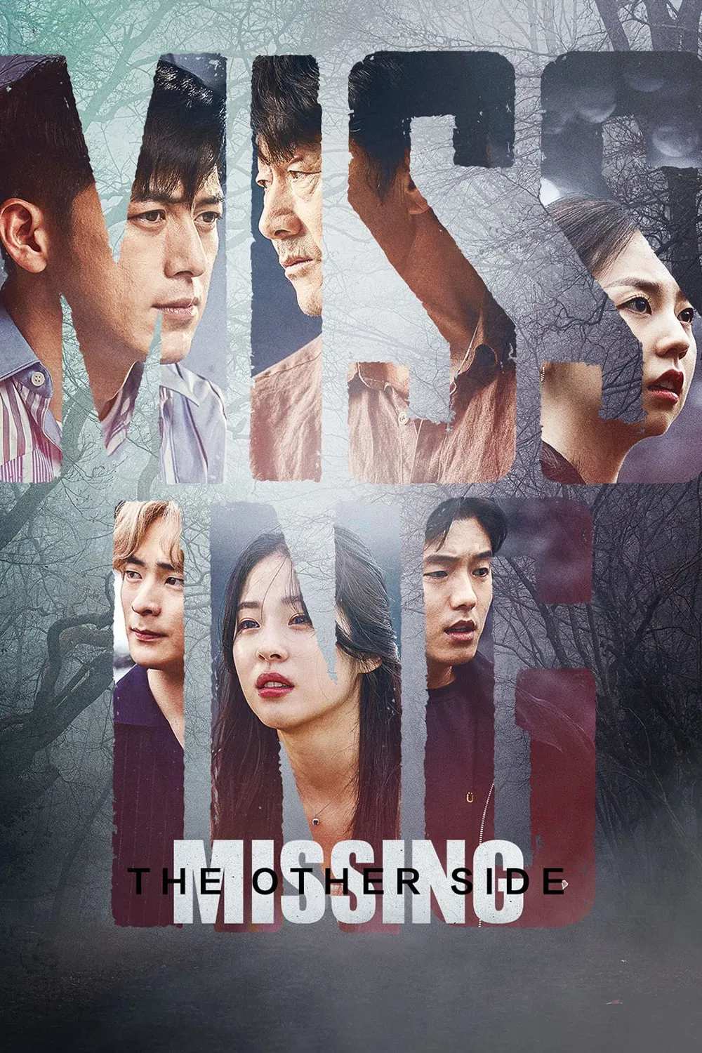 Poster chính thức của phim Phim Bí Ẩn, Phim Viễn Tưởng & Giả Tưởng "Mặt Trái Của Mất Tích" (Missing: The Other Side - 2020), với sự tham gia của diễn viên Go Soo và Huh Joon-ho.