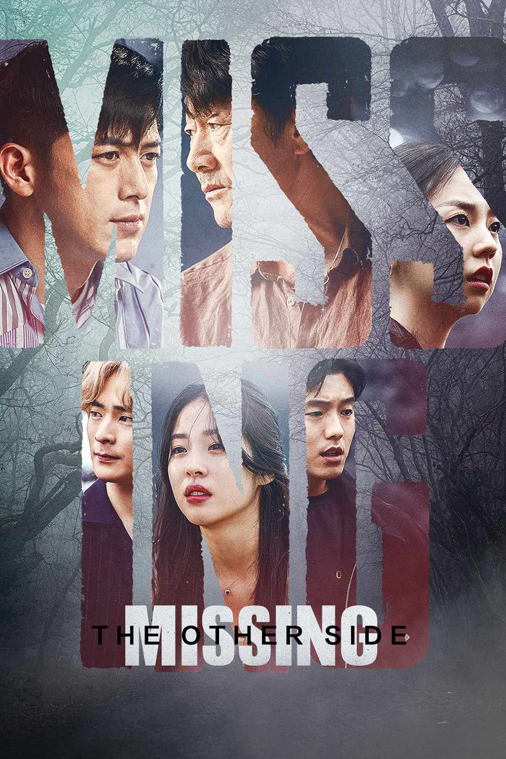 Poster chính thức của phim Phim Bí Ẩn, Phim Viễn Tưởng & Giả Tưởng "Mặt Trái Của Mất Tích (Phần 2)" (Missing: The Other Side - 2020), với sự tham gia của diễn viên Go Soo và Huh Joon-ho.