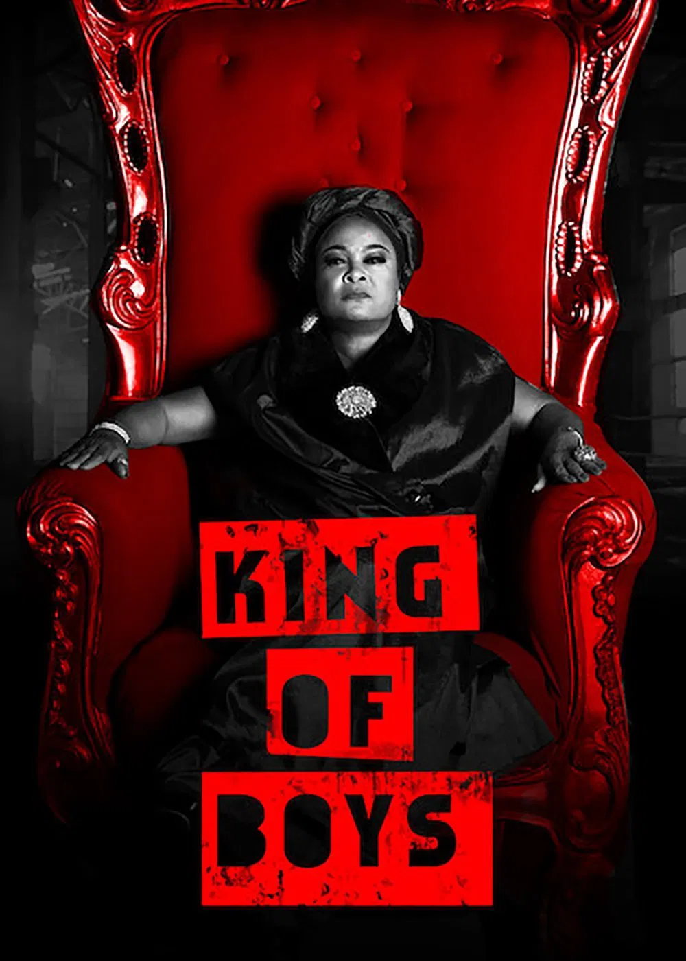 Poster chính thức của phim Phim Tâm Lý "Mặt Trái Của Quyền Lực" (King of Boys - 2018), với sự tham gia của diễn viên Sani Mu'azu và Sharon Ooja.