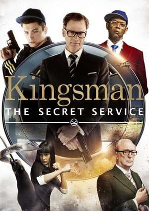 Poster chính thức của phim Phim Hình Sự, Phim Hài "Mật Vụ Kingsman" (Kingsman: The Secret Service - 2015), với sự tham gia của diễn viên Taron Egerton và Colin Firth.