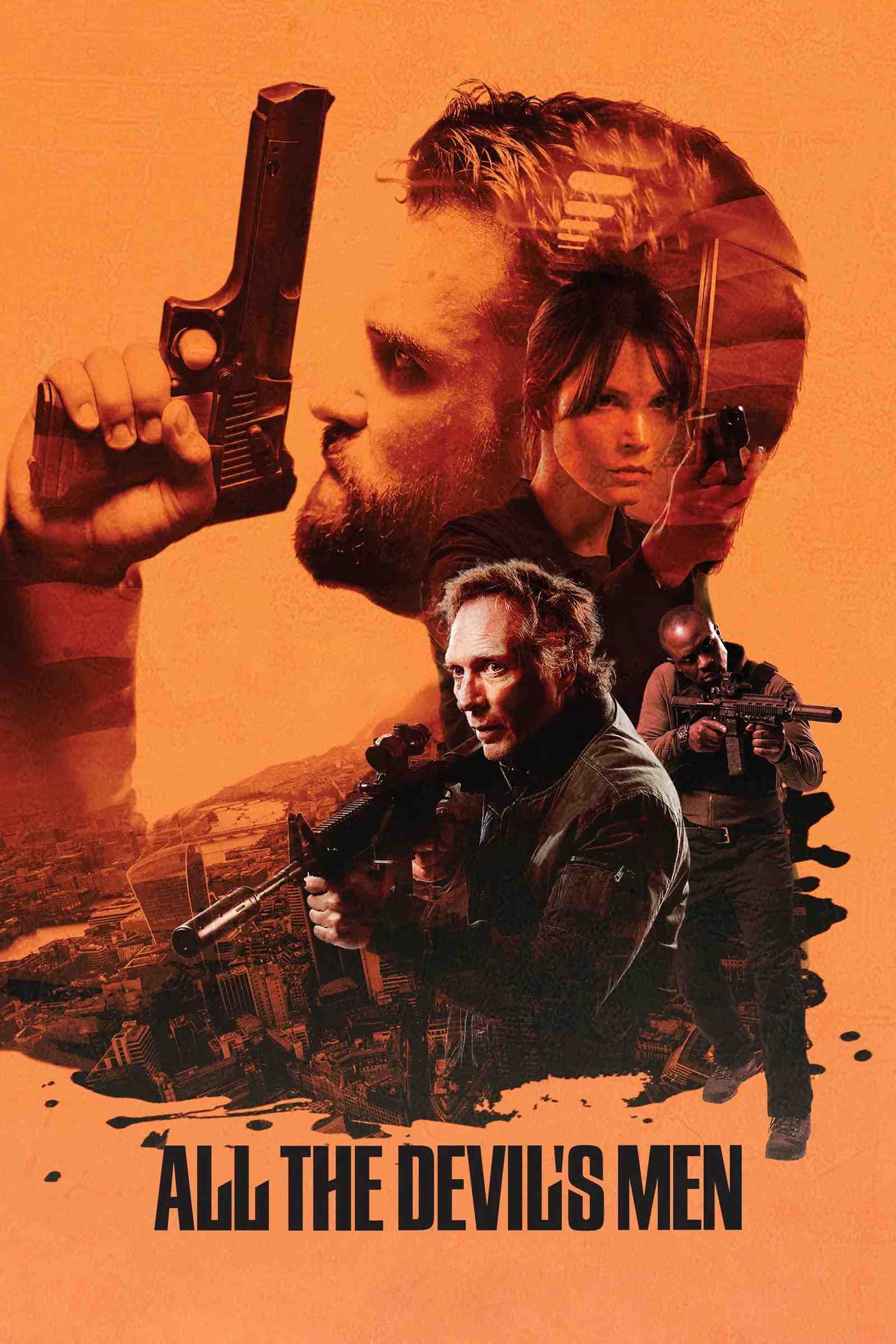 Poster chính thức của phim Phim Hành Động "Mật Vụ Thanh Trừng" (All the Devil's Men - 2018), với sự tham gia của diễn viên Sylvia Hoeks và William Fichtner.