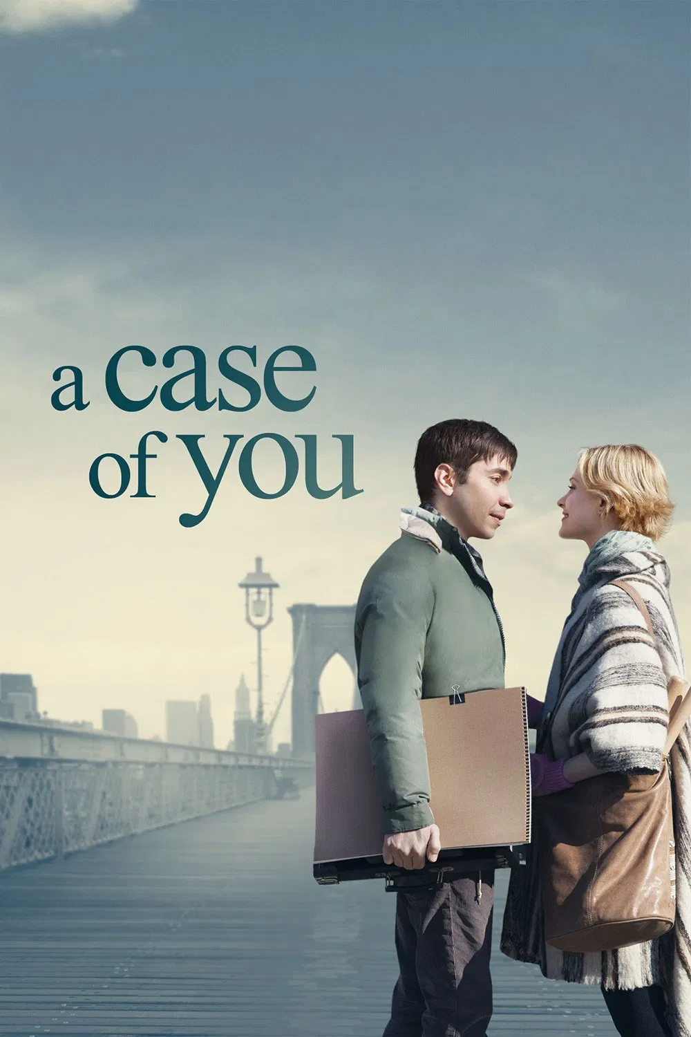 Poster chính thức của phim Phim Hài, Phim Tình Cảm "Mẫu Người Của Bạn" (A Case of You - 2013), với sự tham gia của diễn viên Justin Long và Evan Rachel Wood.